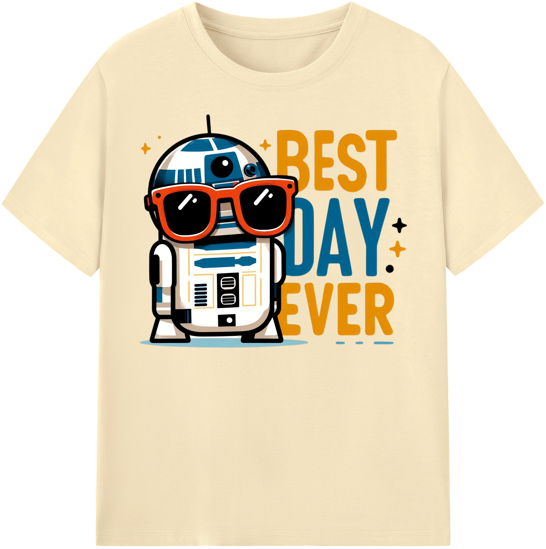 （画像用） スター・ウォーズ Star Wars 綿100％半袖Tシャツ（フロントプリント）