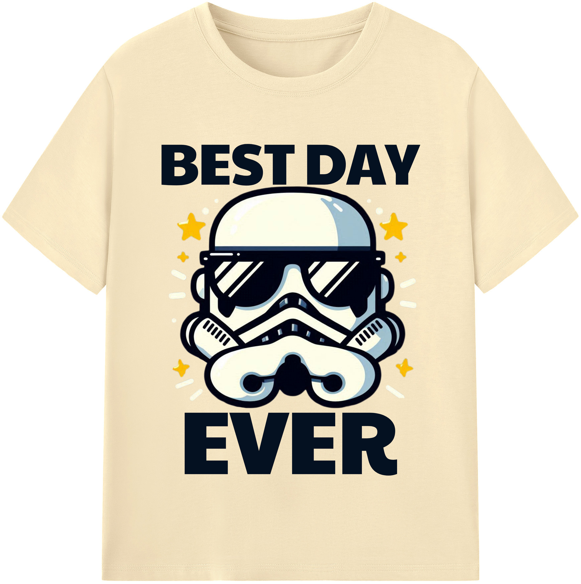 （画像用） スター・ウォーズ Star Wars 綿100％半袖Tシャツ（フロントプリント）