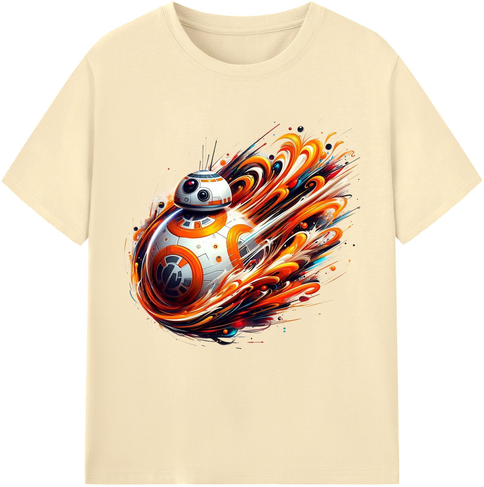 （画像用） スター・ウォーズ Star Wars 綿100％半袖Tシャツ（フロントプリント）