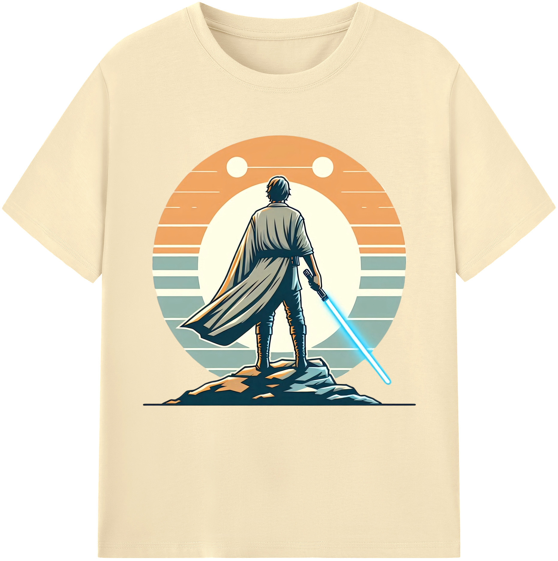 （画像用） スター・ウォーズ Star Wars 綿100％半袖Tシャツ（フロントプリント）