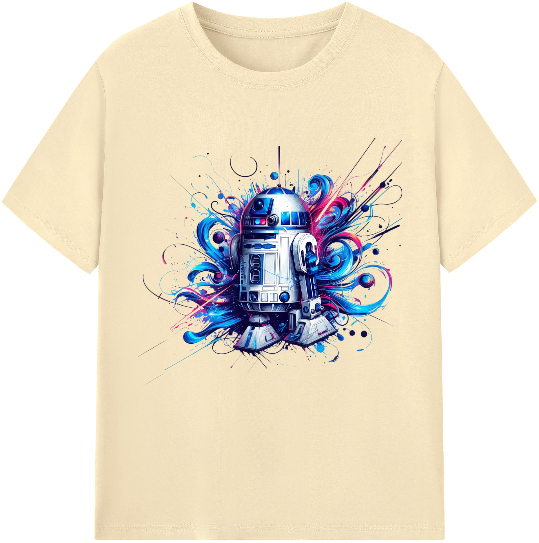 （画像用） スター・ウォーズ Star Wars 綿100％半袖Tシャツ（フロントプリント）