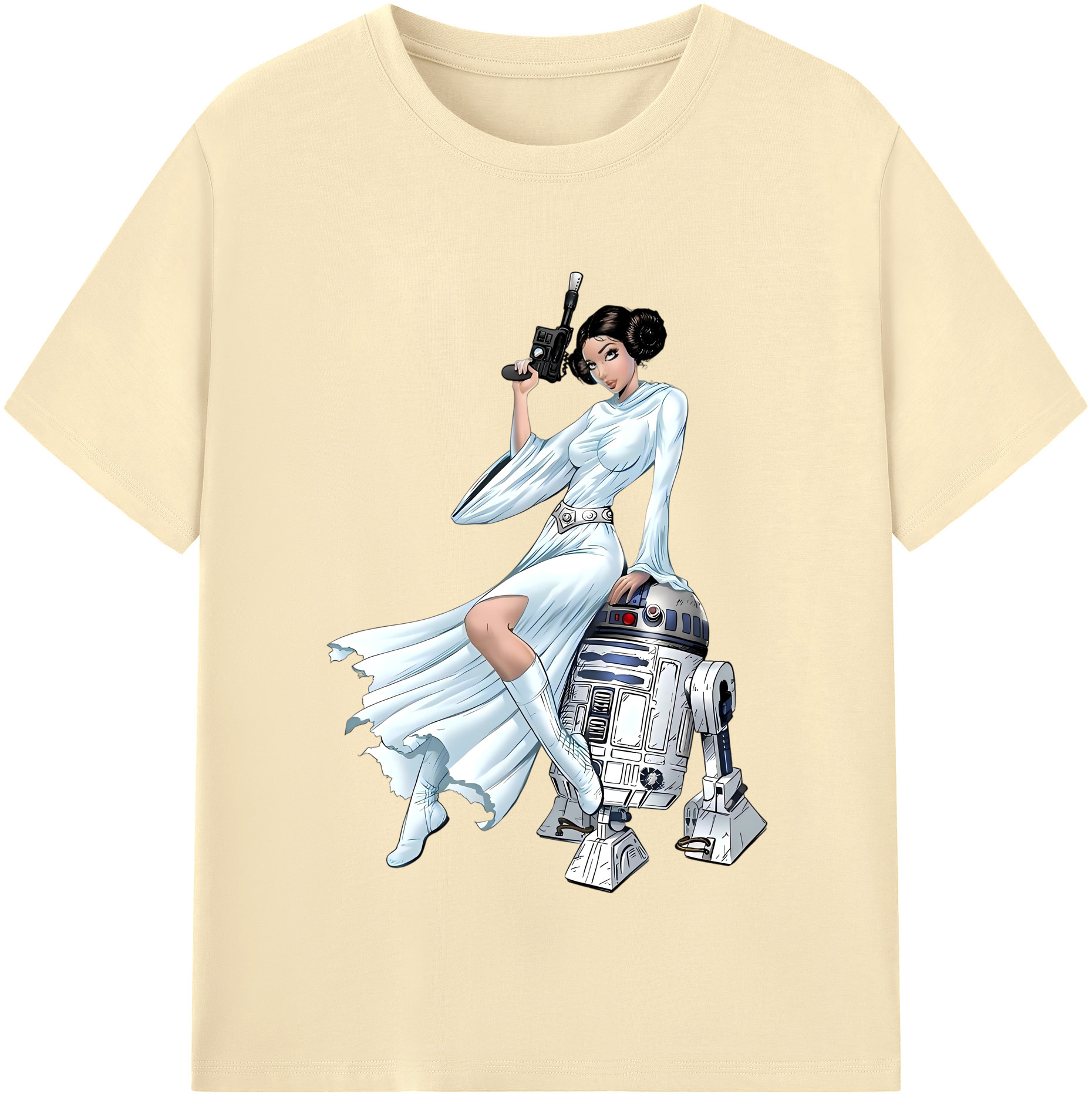 （画像用） スター・ウォーズ Star Wars 綿100％半袖Tシャツ（フロントプリント）