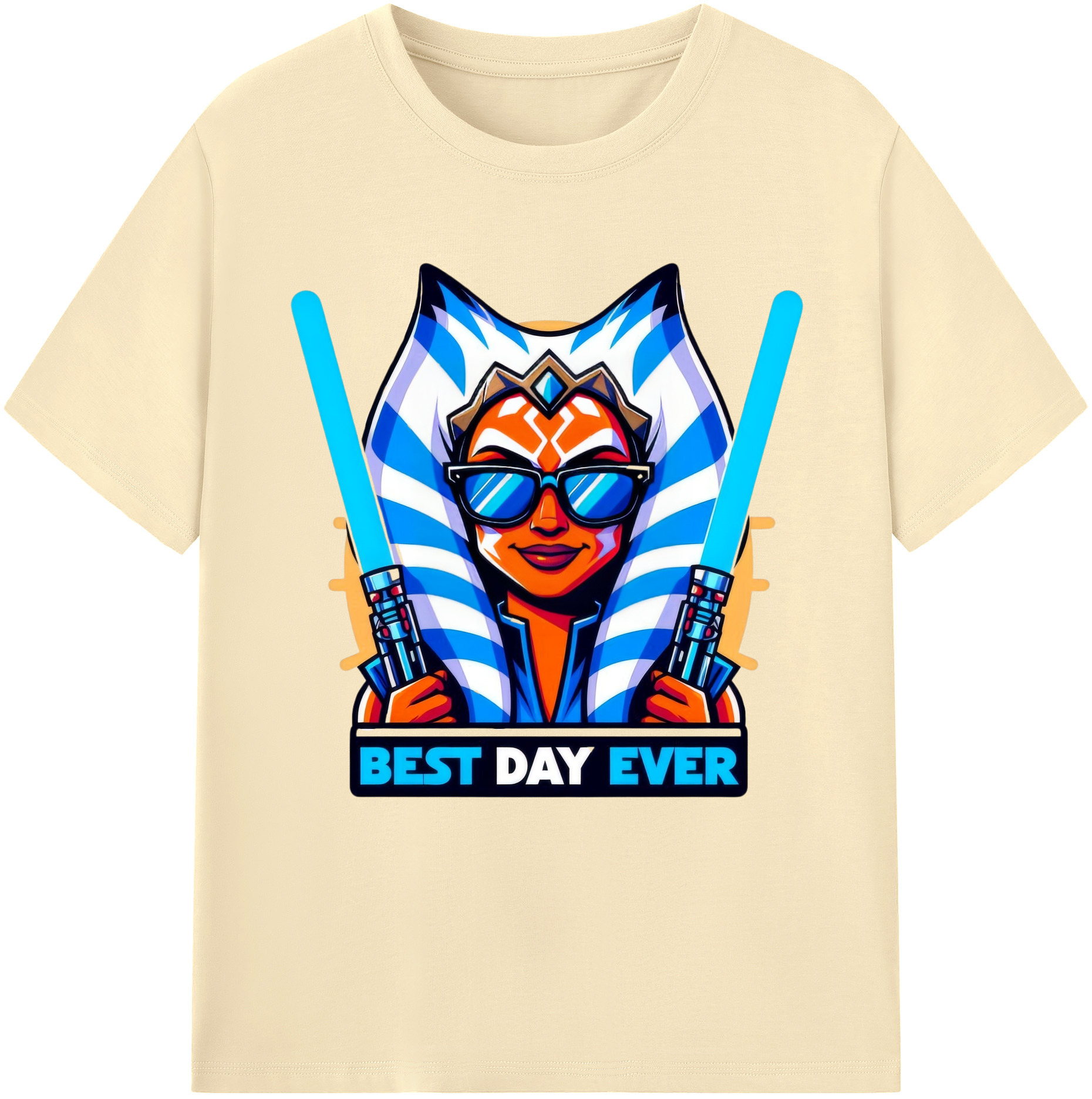 （画像用） スター・ウォーズ Star Wars 綿100％半袖Tシャツ（フロントプリント）