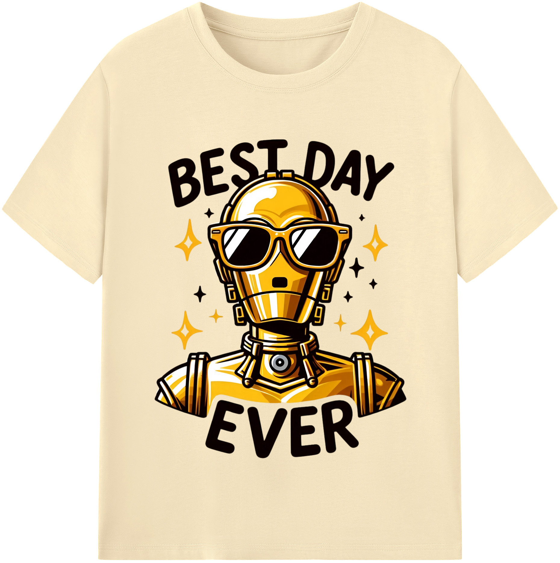 （画像用） スター・ウォーズ Star Wars 綿100％半袖Tシャツ（フロントプリント）