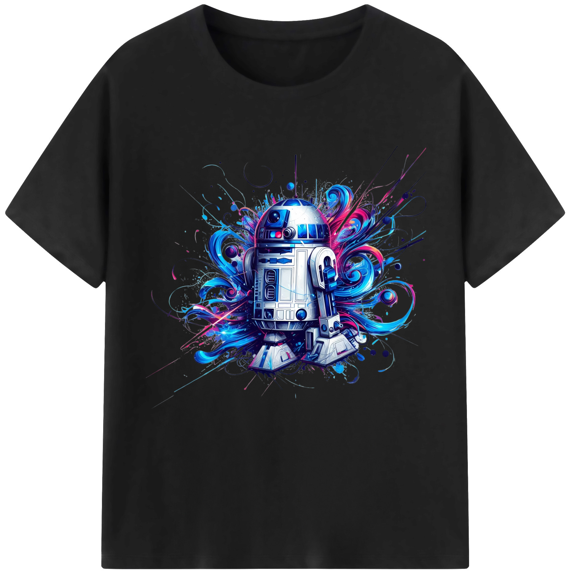（画像用） スター・ウォーズ Star Wars 綿100％半袖Tシャツ（フロントプリント）