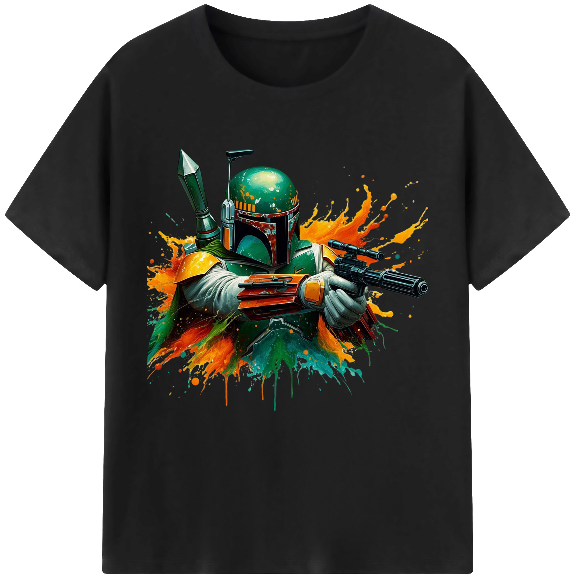 （画像用） スター・ウォーズ Star Wars 綿100％半袖Tシャツ（フロントプリント）