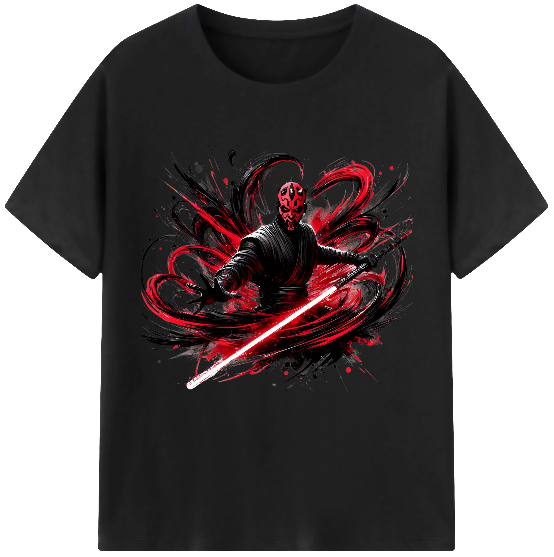 （画像用） スター・ウォーズ Star Wars 綿100％半袖Tシャツ（フロントプリント）