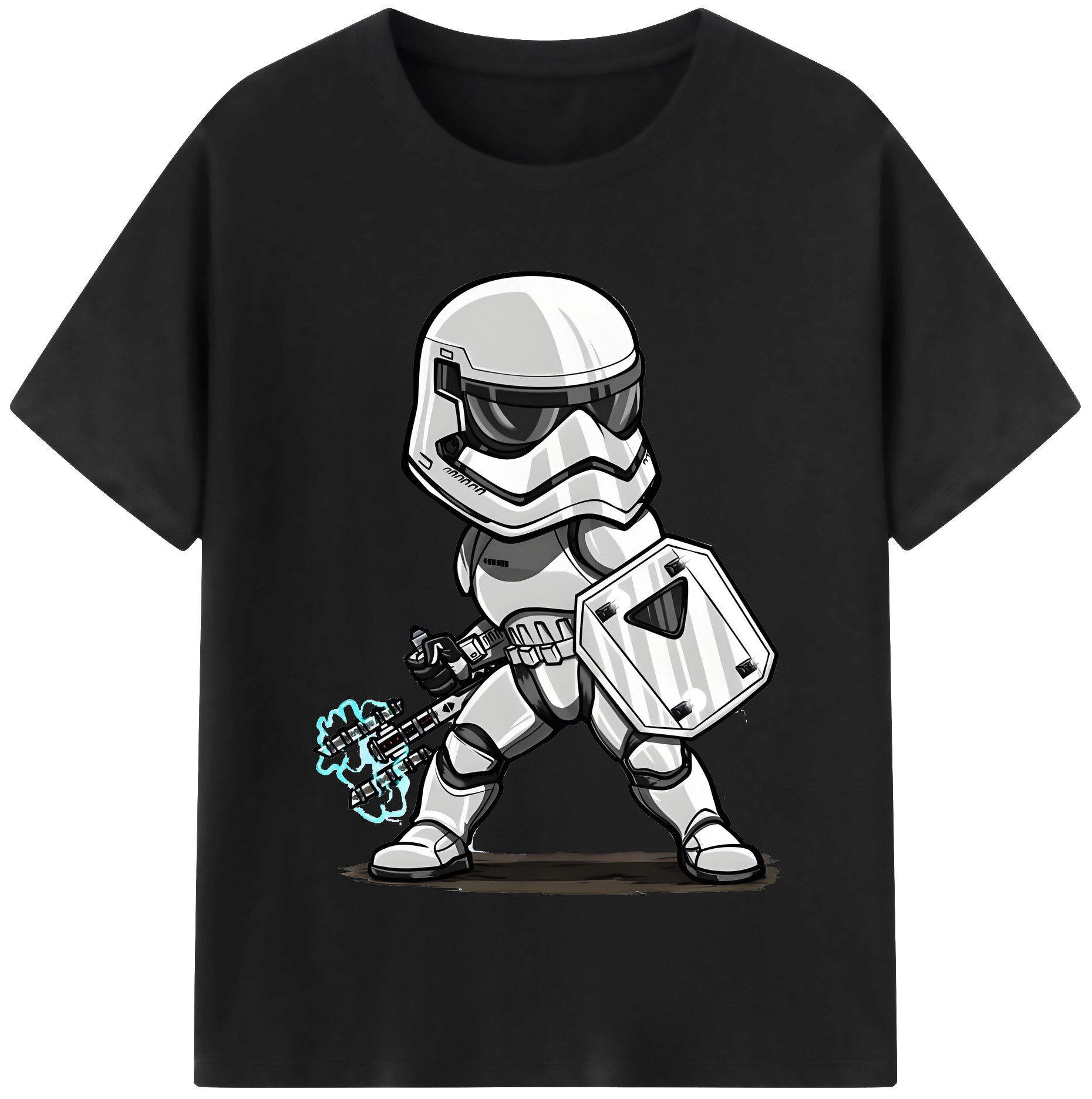 （画像用） スター・ウォーズ Star Wars 綿100％半袖Tシャツ（フロントプリント）
