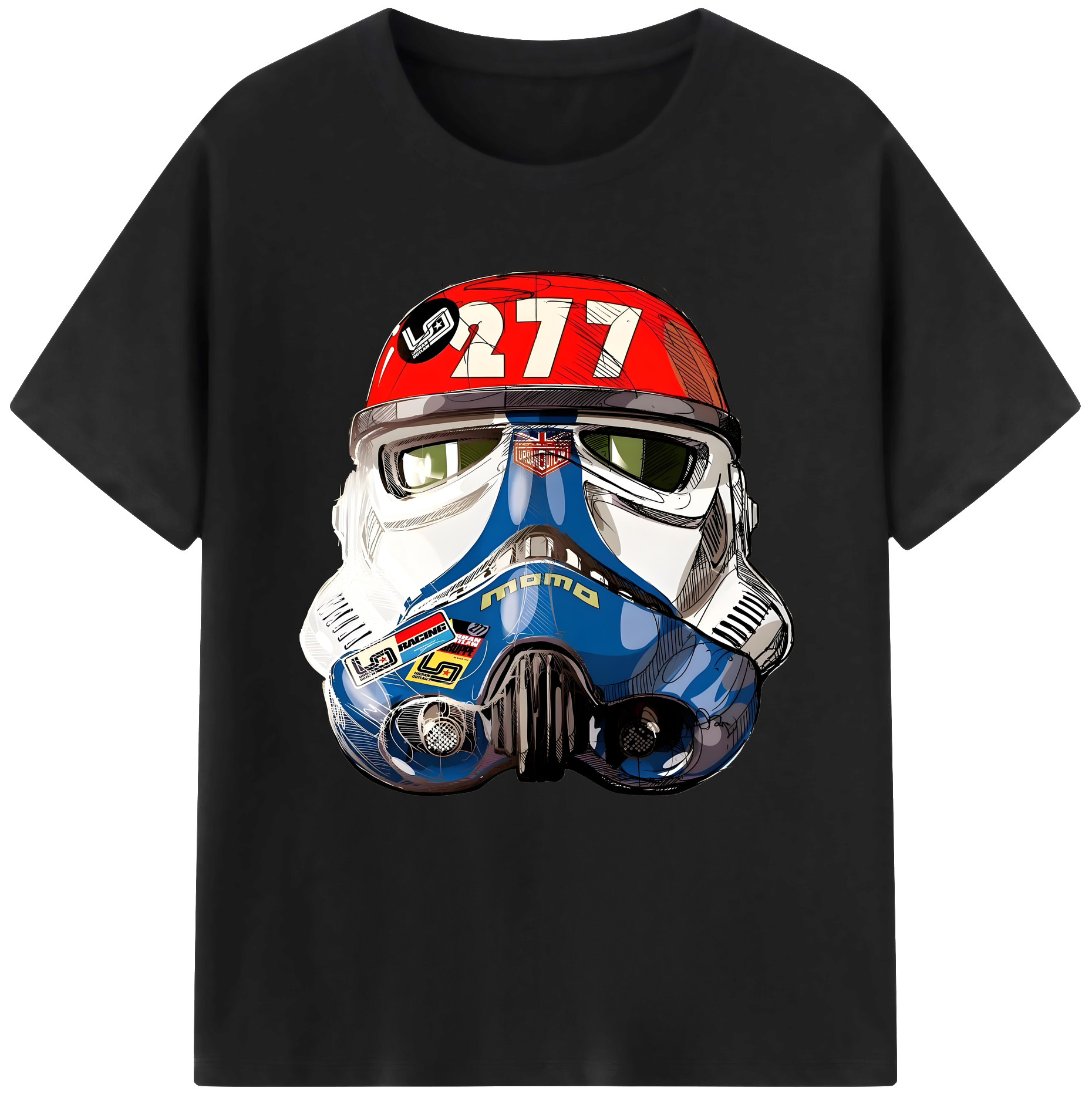 （画像用） スター・ウォーズ Star Wars 綿100％半袖Tシャツ（フロントプリント）
