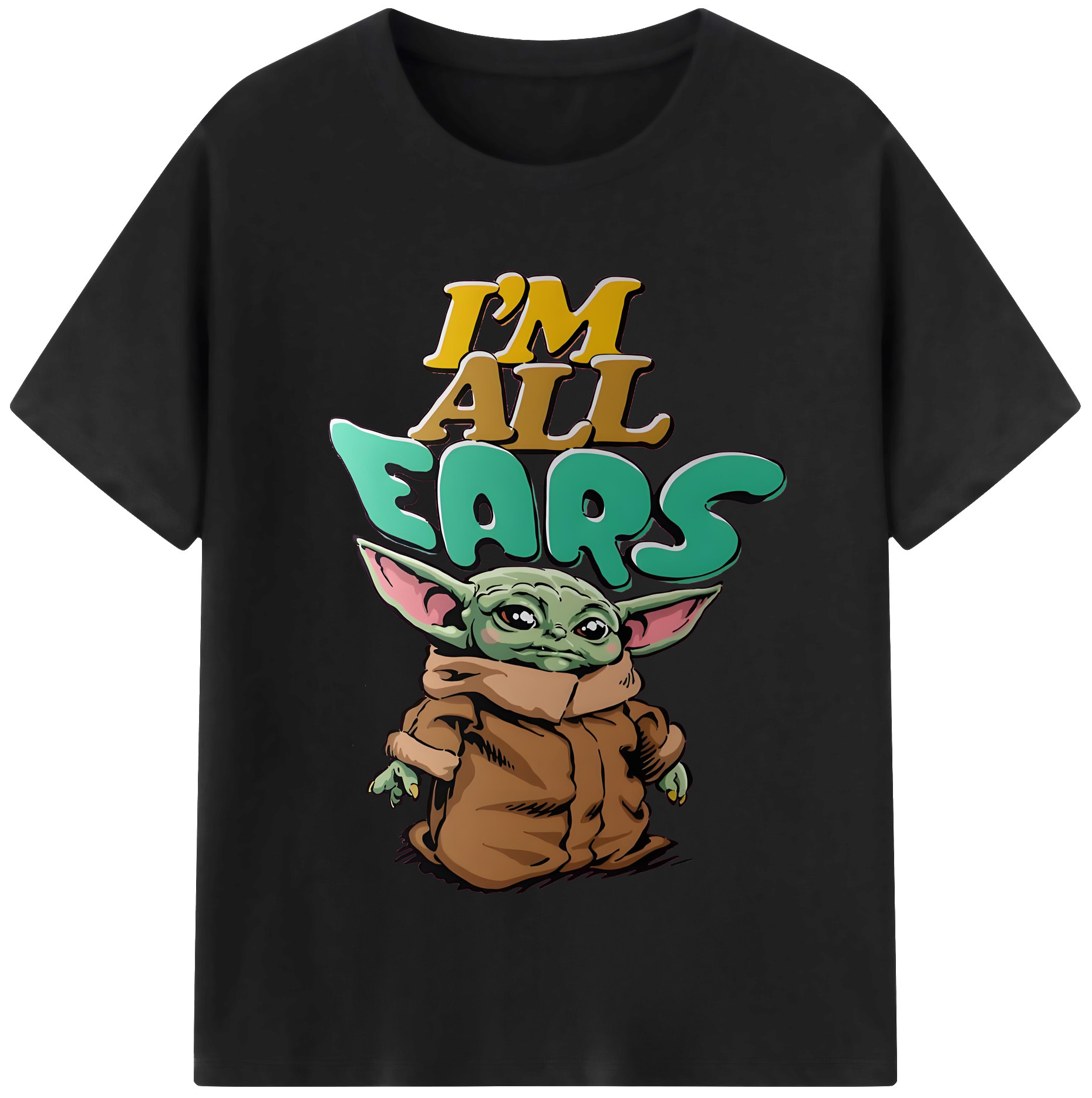 （画像用） スター・ウォーズ Star Wars 綿100％半袖Tシャツ（フロントプリント）