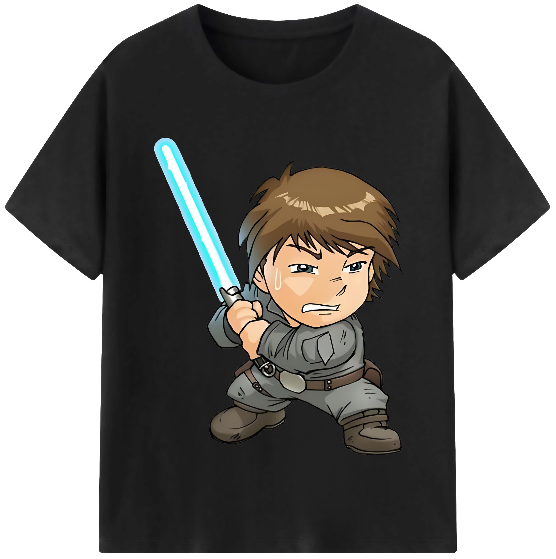 （画像用） スター・ウォーズ Star Wars 綿100％半袖Tシャツ（フロントプリント）