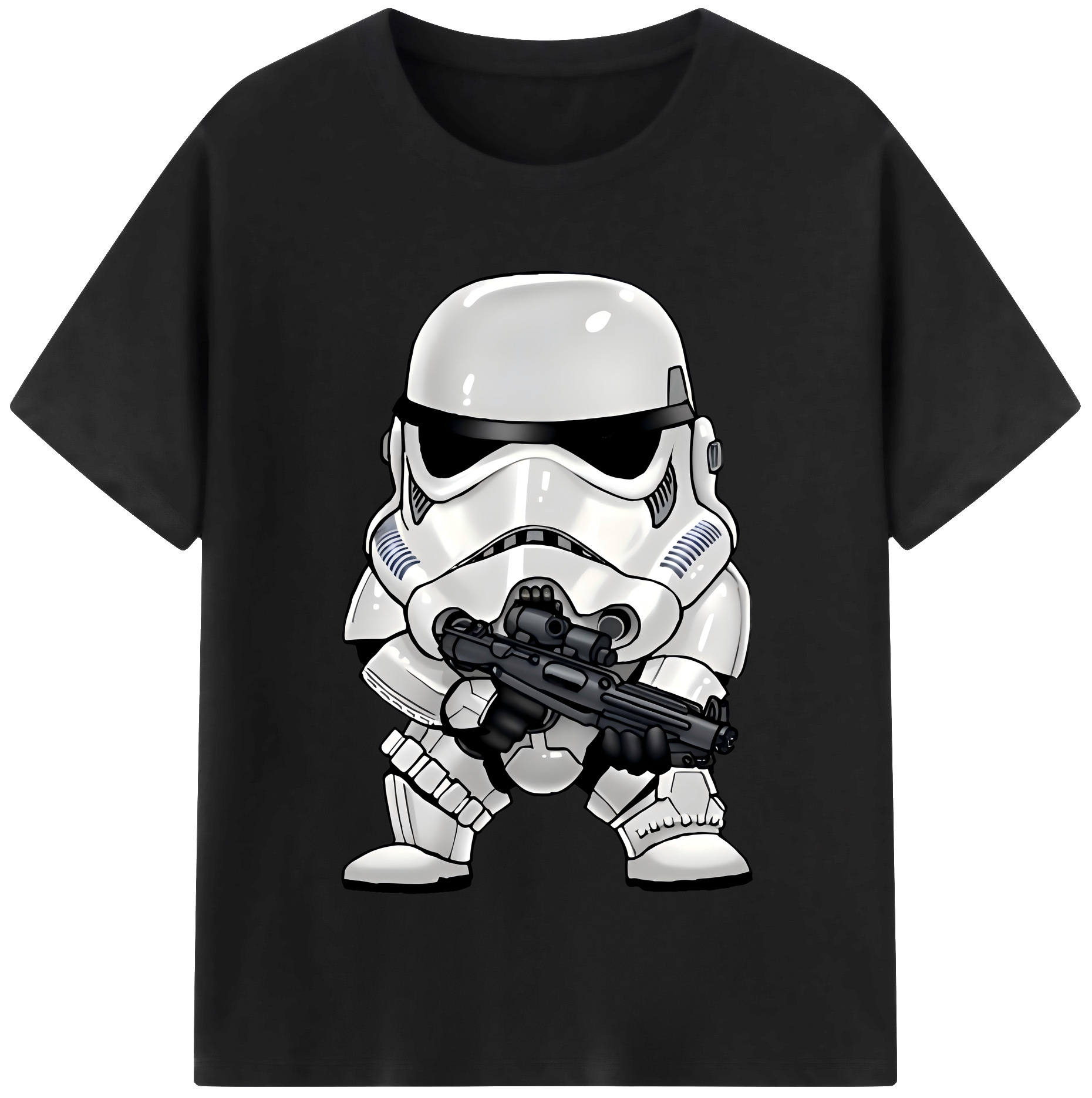 （画像用） スター・ウォーズ Star Wars 綿100％半袖Tシャツ（フロントプリント）