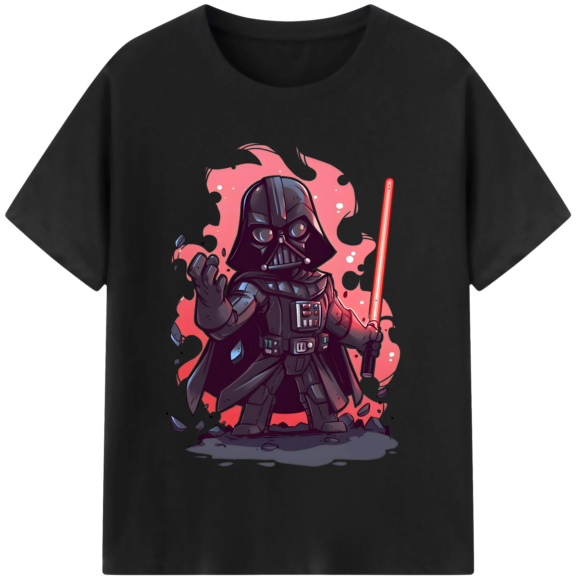 （画像用） スター・ウォーズ Star Wars 綿100％半袖Tシャツ（フロントプリント）
