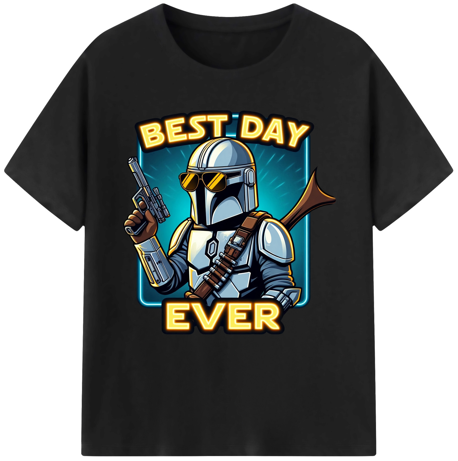 （画像用） スター・ウォーズ Star Wars 綿100％半袖Tシャツ（フロントプリント）