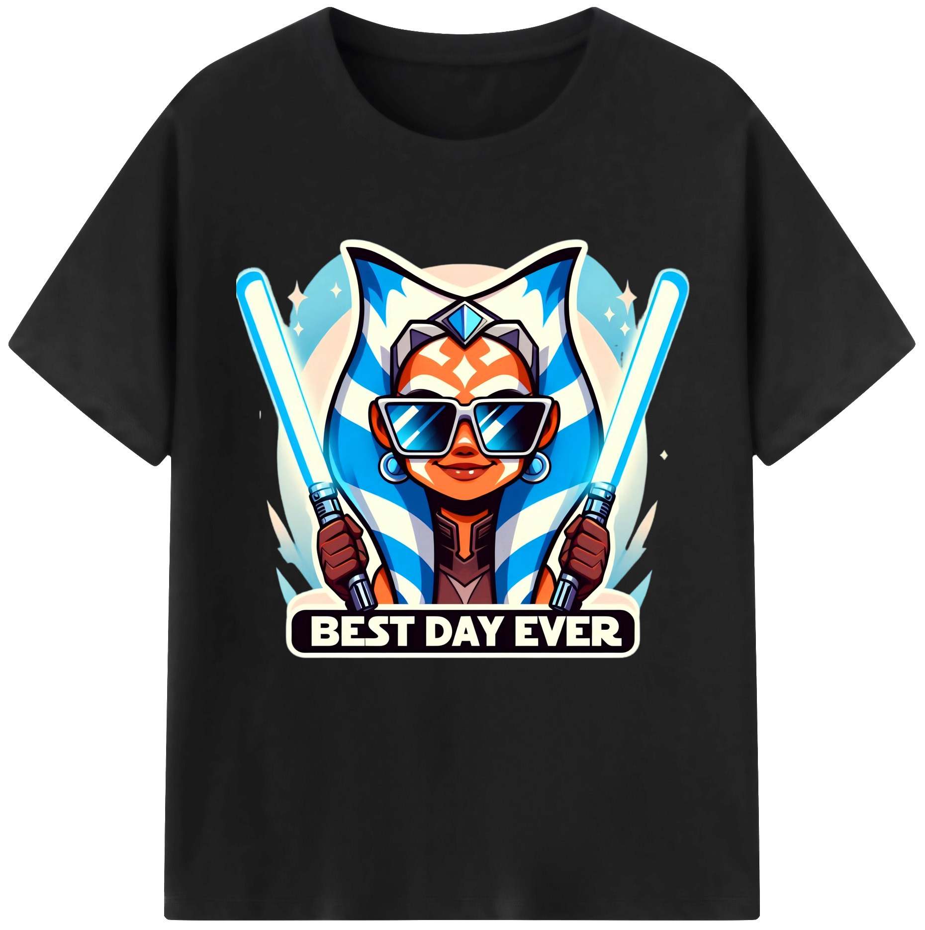 （画像用） スター・ウォーズ Star Wars 綿100％半袖Tシャツ（フロントプリント）