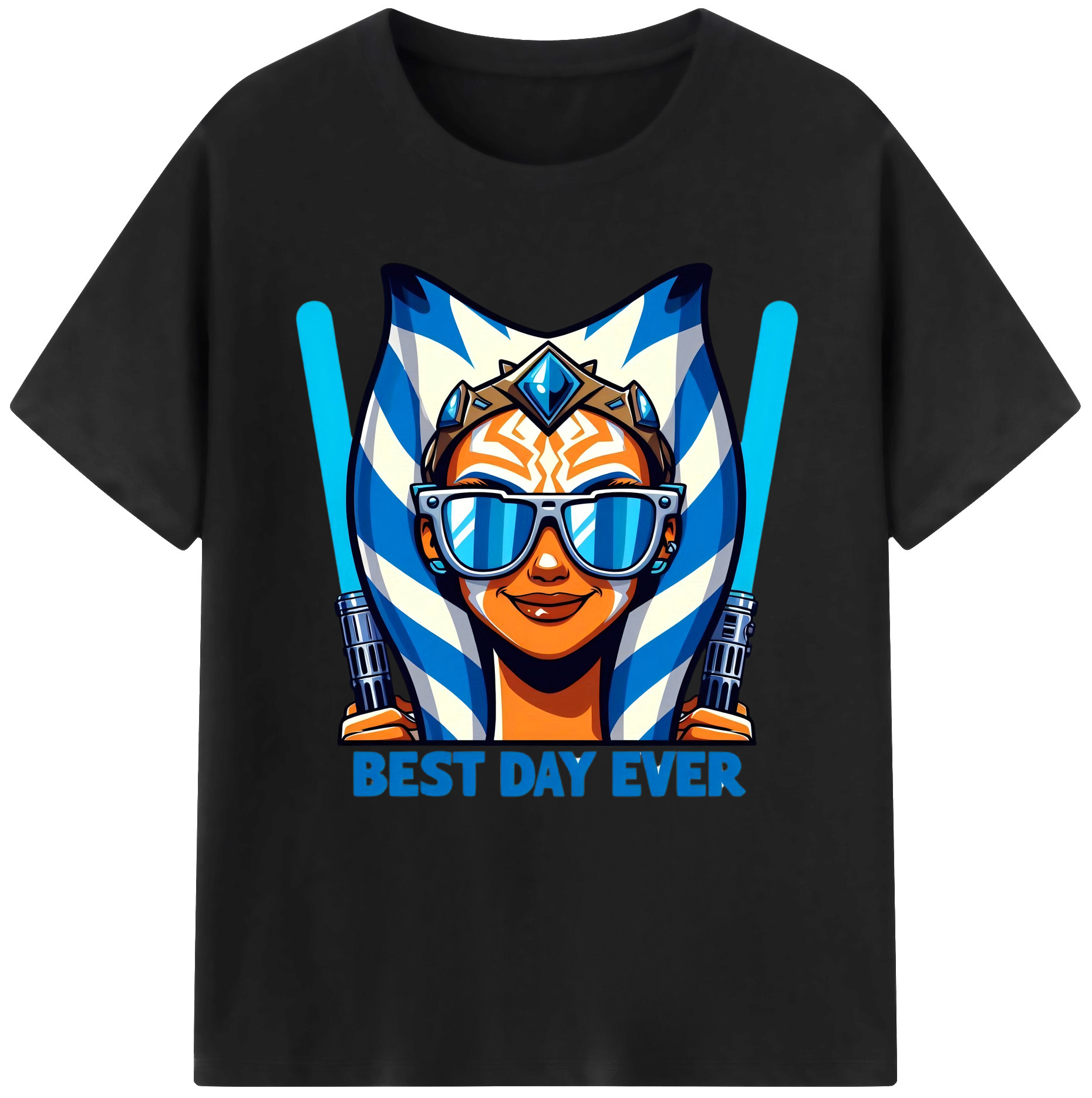 （画像用） スター・ウォーズ Star Wars 綿100％半袖Tシャツ（フロントプリント）