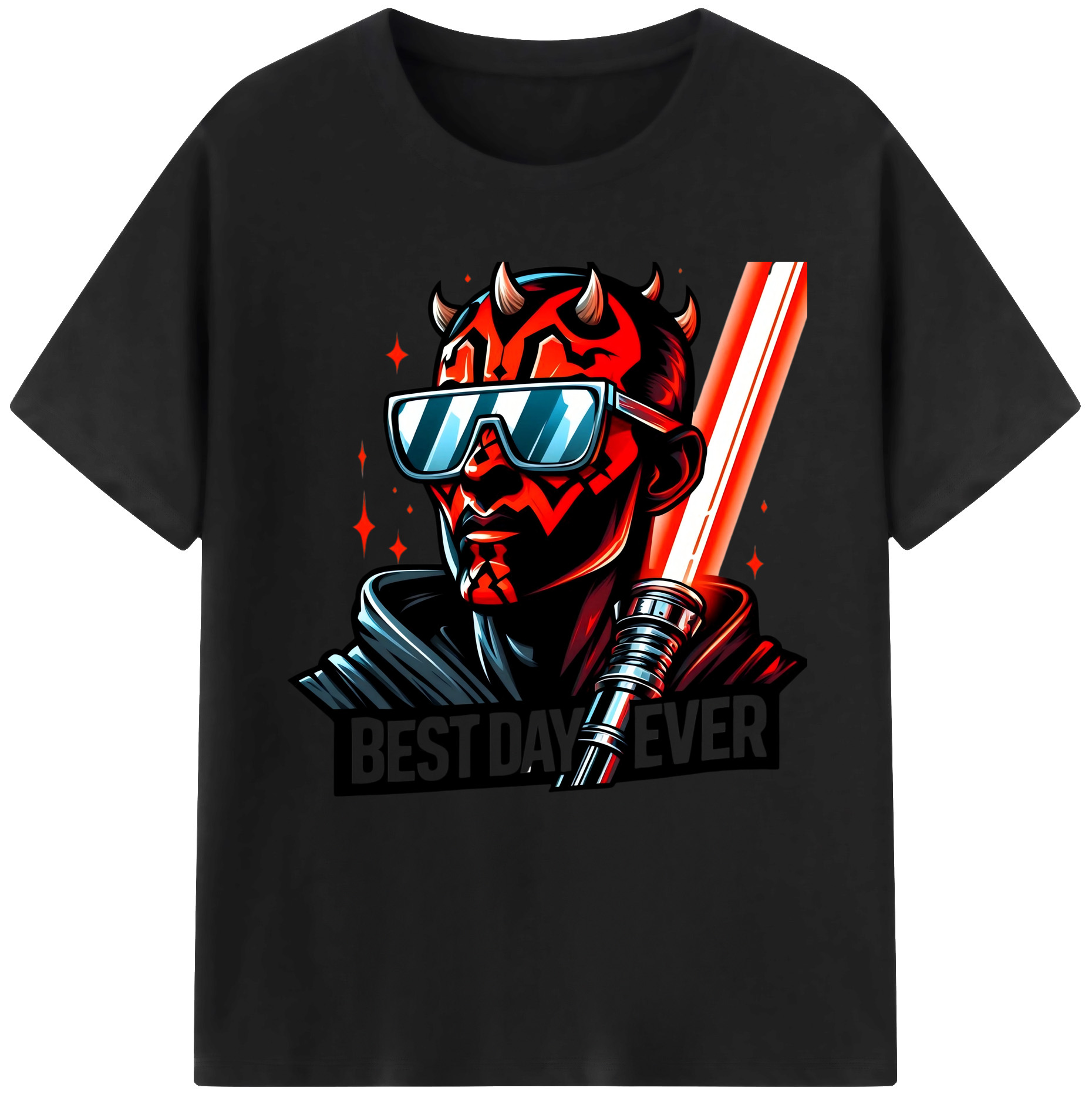 （画像用） スター・ウォーズ Star Wars 綿100％半袖Tシャツ（フロントプリント）