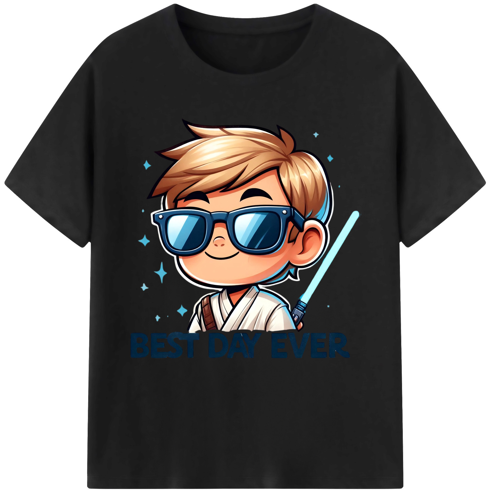 （画像用） スター・ウォーズ Star Wars 綿100％半袖Tシャツ（フロントプリント）