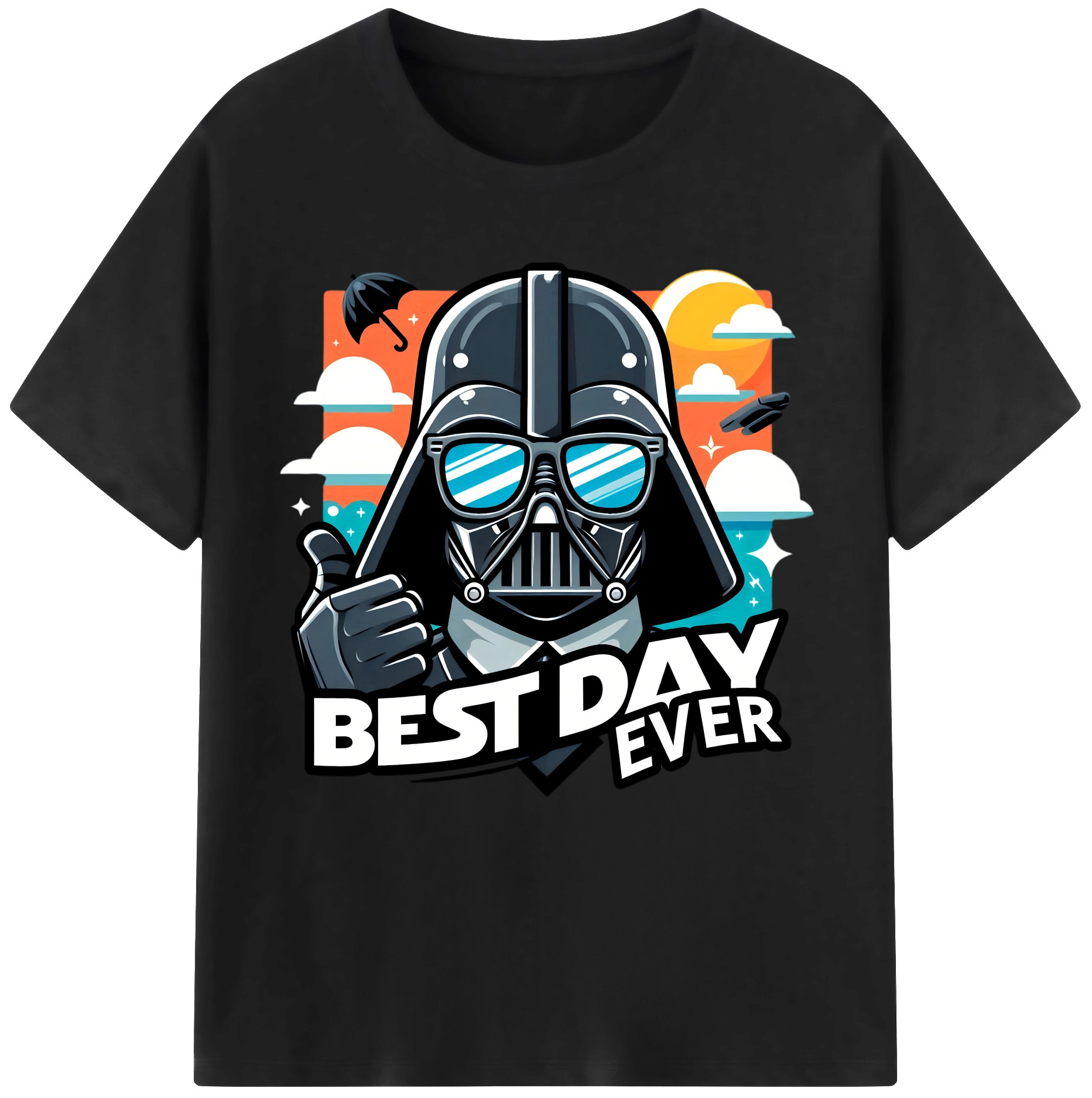 （画像用） スター・ウォーズ Star Wars 綿100％半袖Tシャツ（フロントプリント）