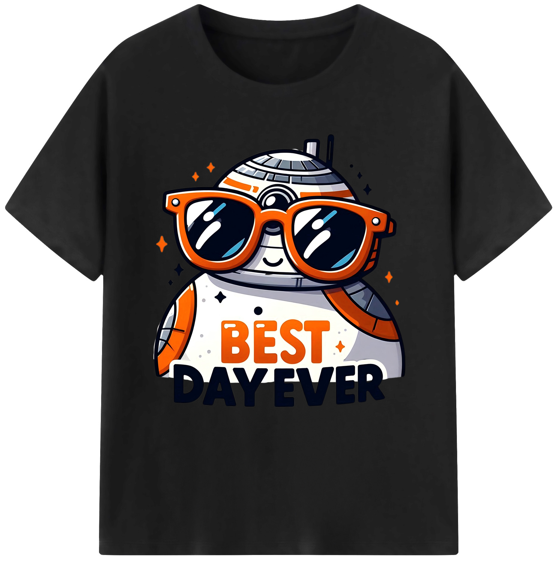 （画像用） スター・ウォーズ Star Wars 綿100％半袖Tシャツ（フロントプリント）