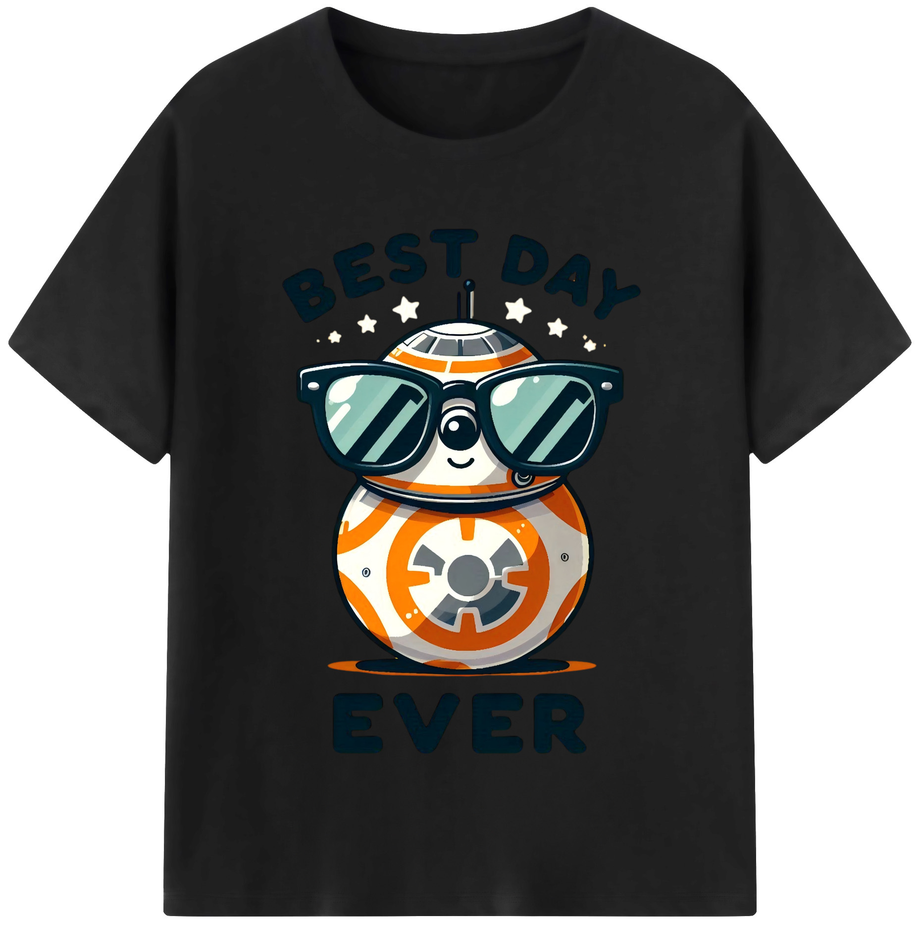 （画像用） スター・ウォーズ Star Wars 綿100％半袖Tシャツ（フロントプリント）