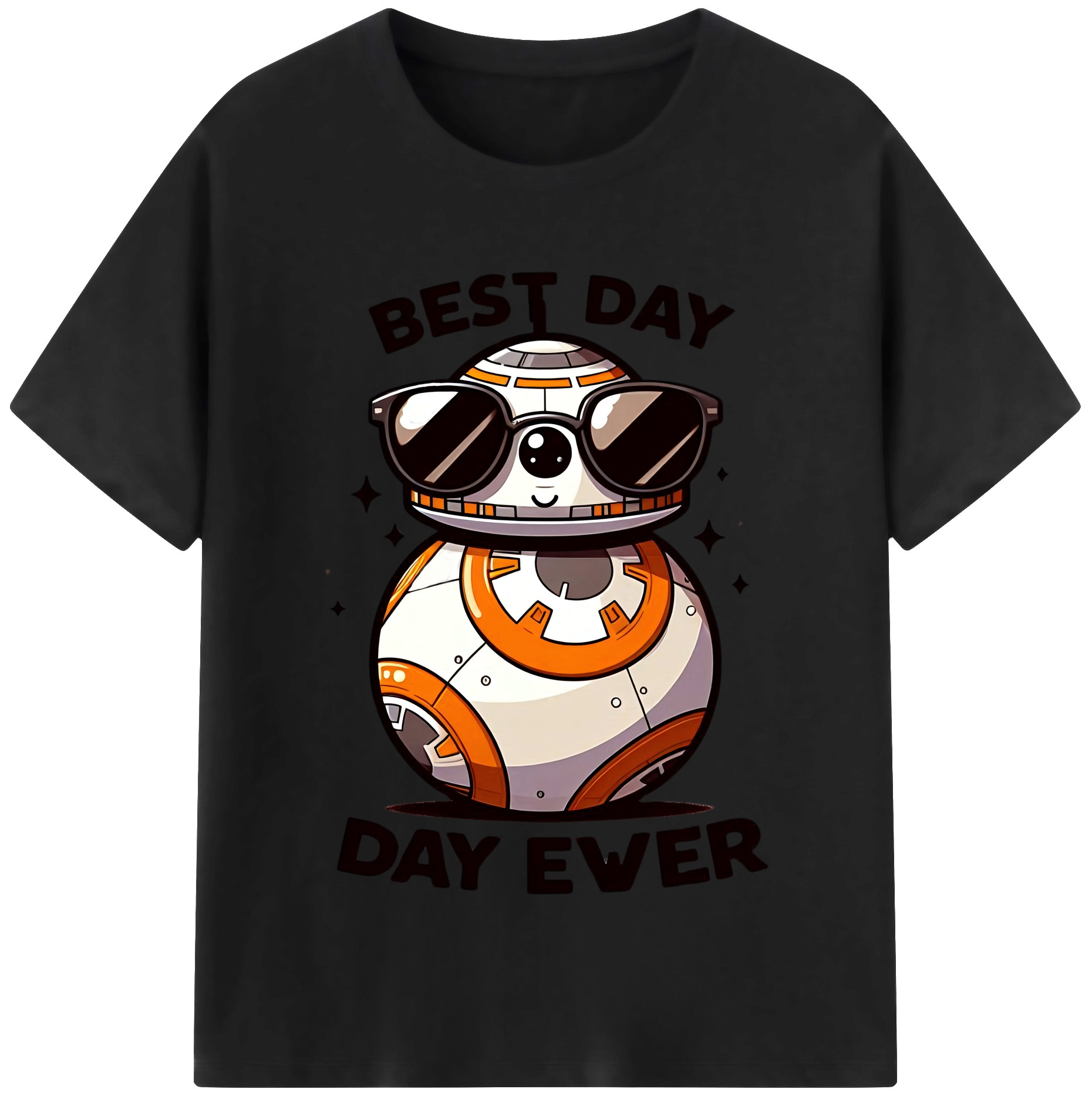 （画像用） スター・ウォーズ Star Wars 綿100％半袖Tシャツ（フロントプリント）