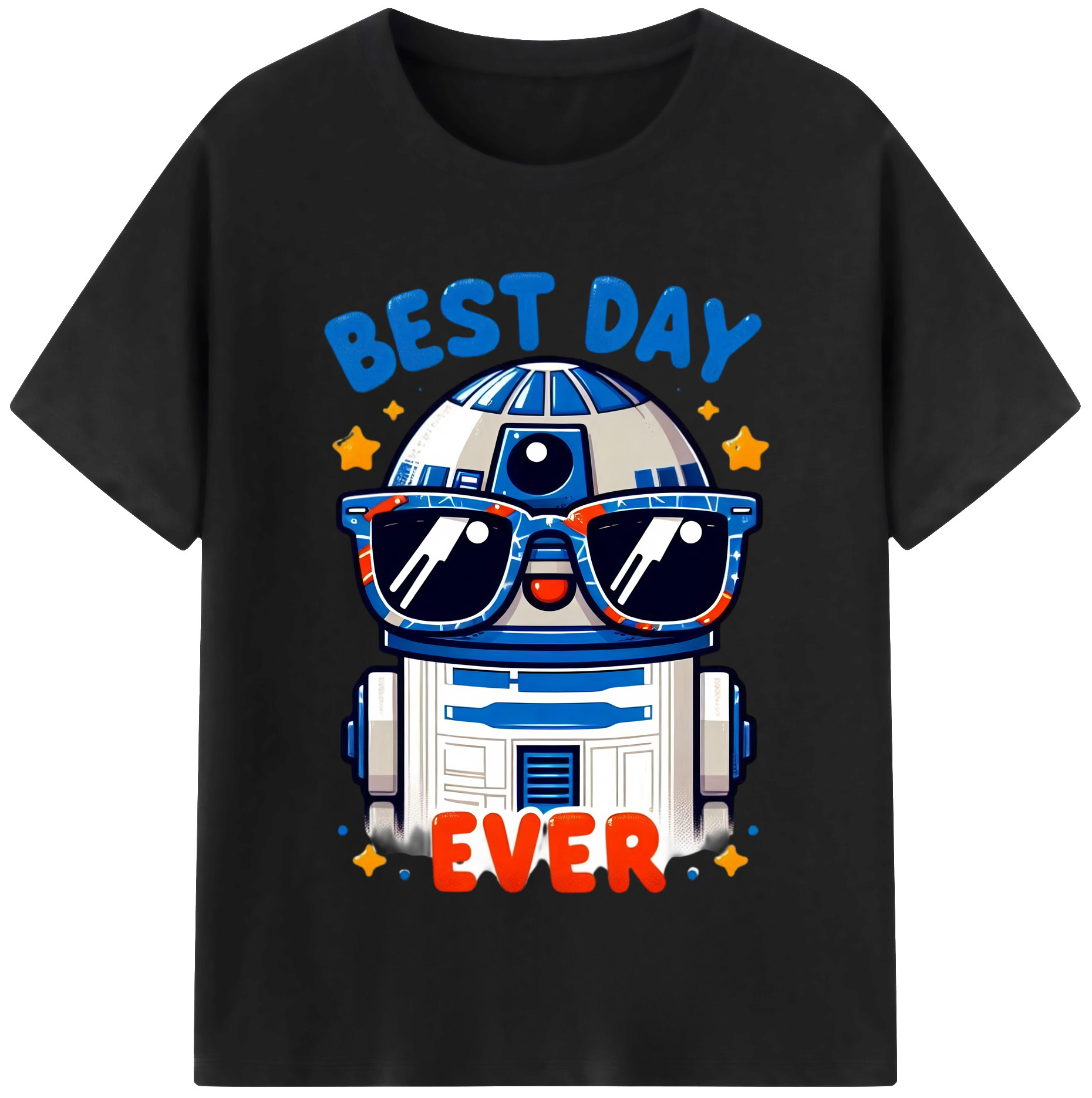 （画像用） スター・ウォーズ Star Wars 綿100％半袖Tシャツ（フロントプリント）