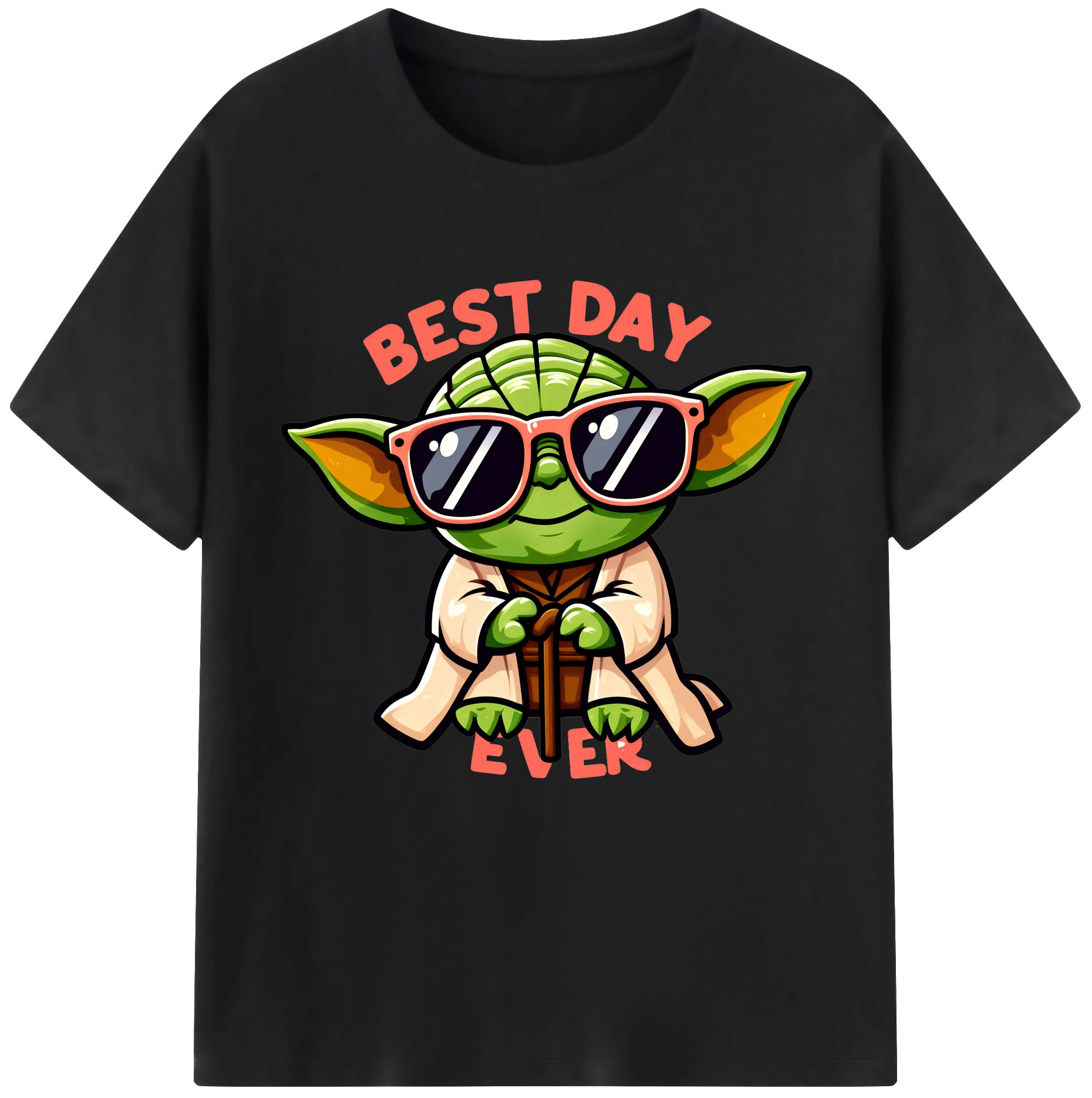 （画像用） スター・ウォーズ Star Wars 綿100％半袖Tシャツ（フロントプリント）