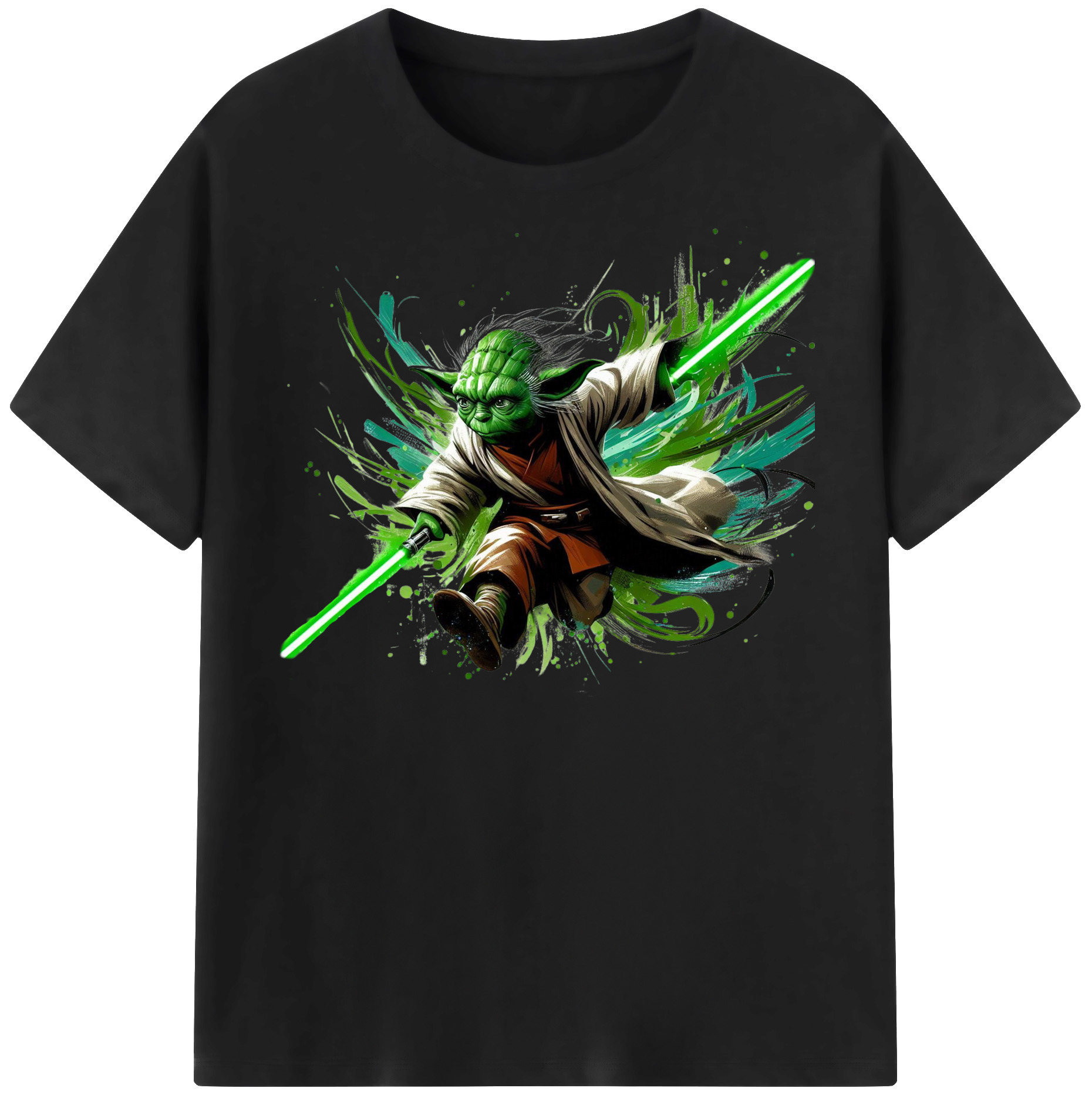 （画像用） スター・ウォーズ Star Wars 綿100％半袖Tシャツ（フロントプリント）