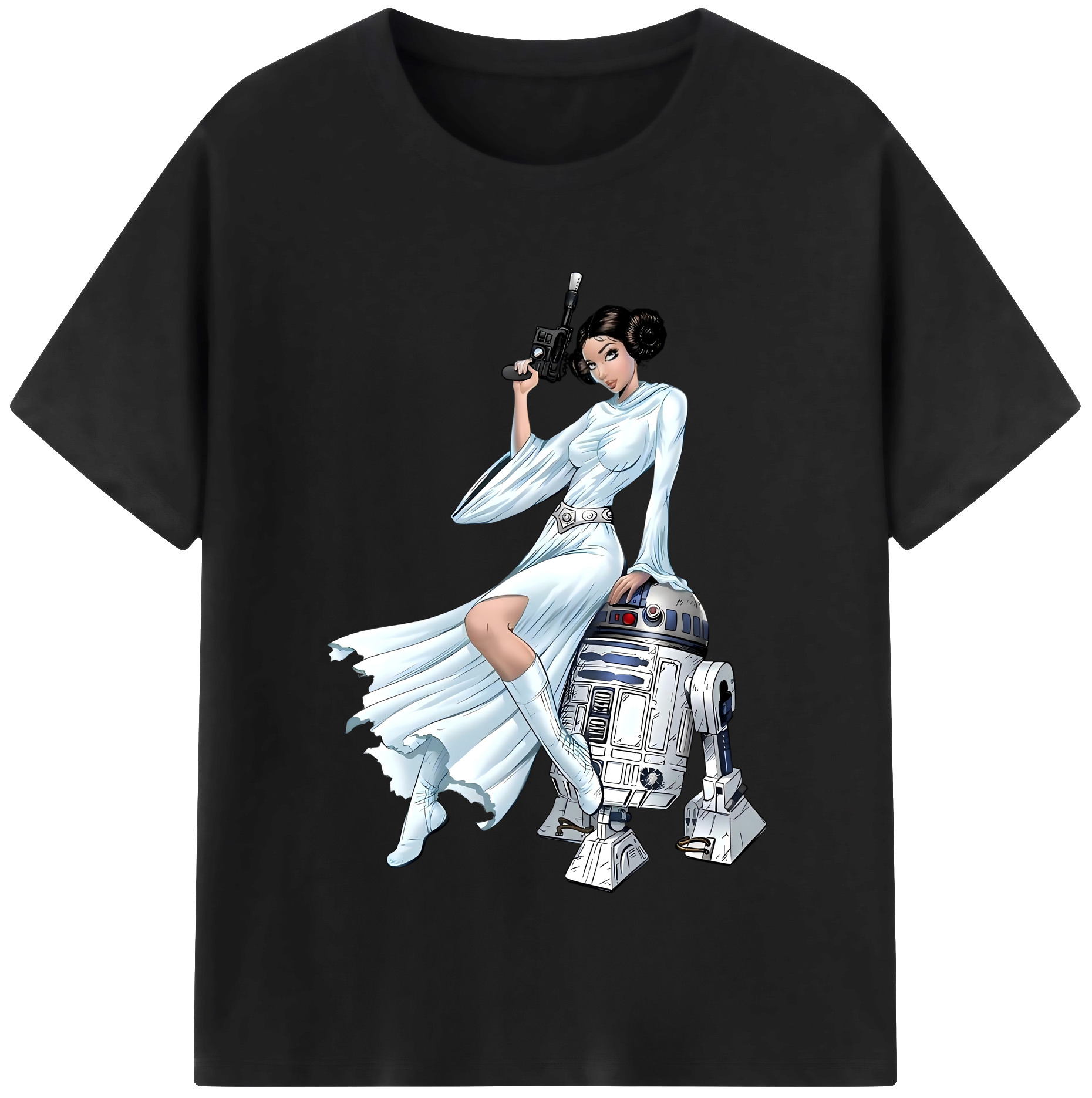 （画像用） スター・ウォーズ Star Wars 綿100％半袖Tシャツ（フロントプリント）