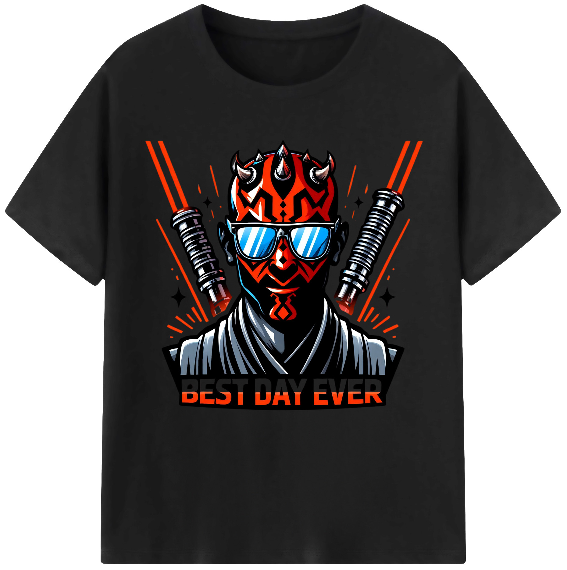（画像用） スター・ウォーズ Star Wars 綿100％半袖Tシャツ（フロントプリント）