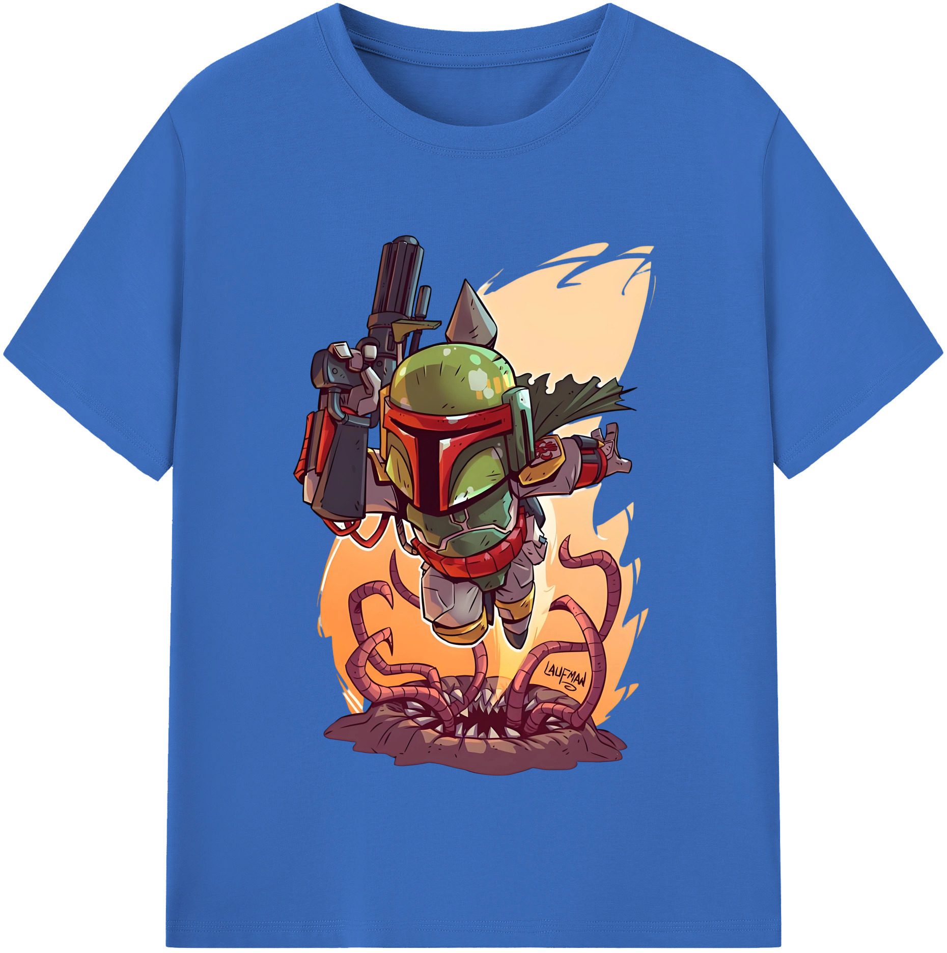 （画像用） スター・ウォーズ Star Wars 綿100％半袖Tシャツ（フロントプリント）