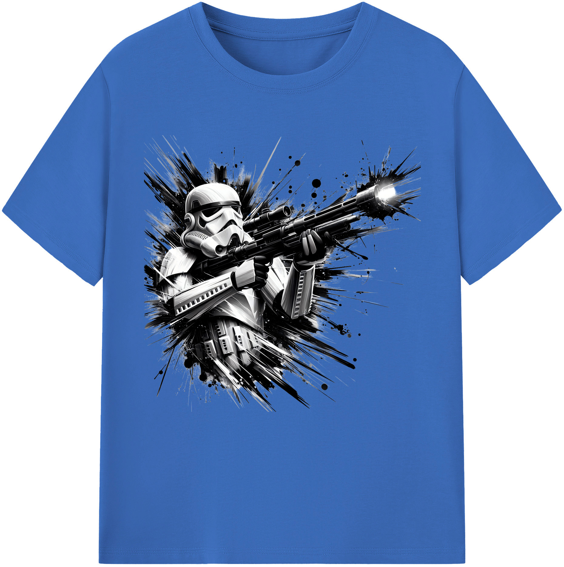 （画像用） スター・ウォーズ Star Wars 綿100％半袖Tシャツ（フロントプリント）