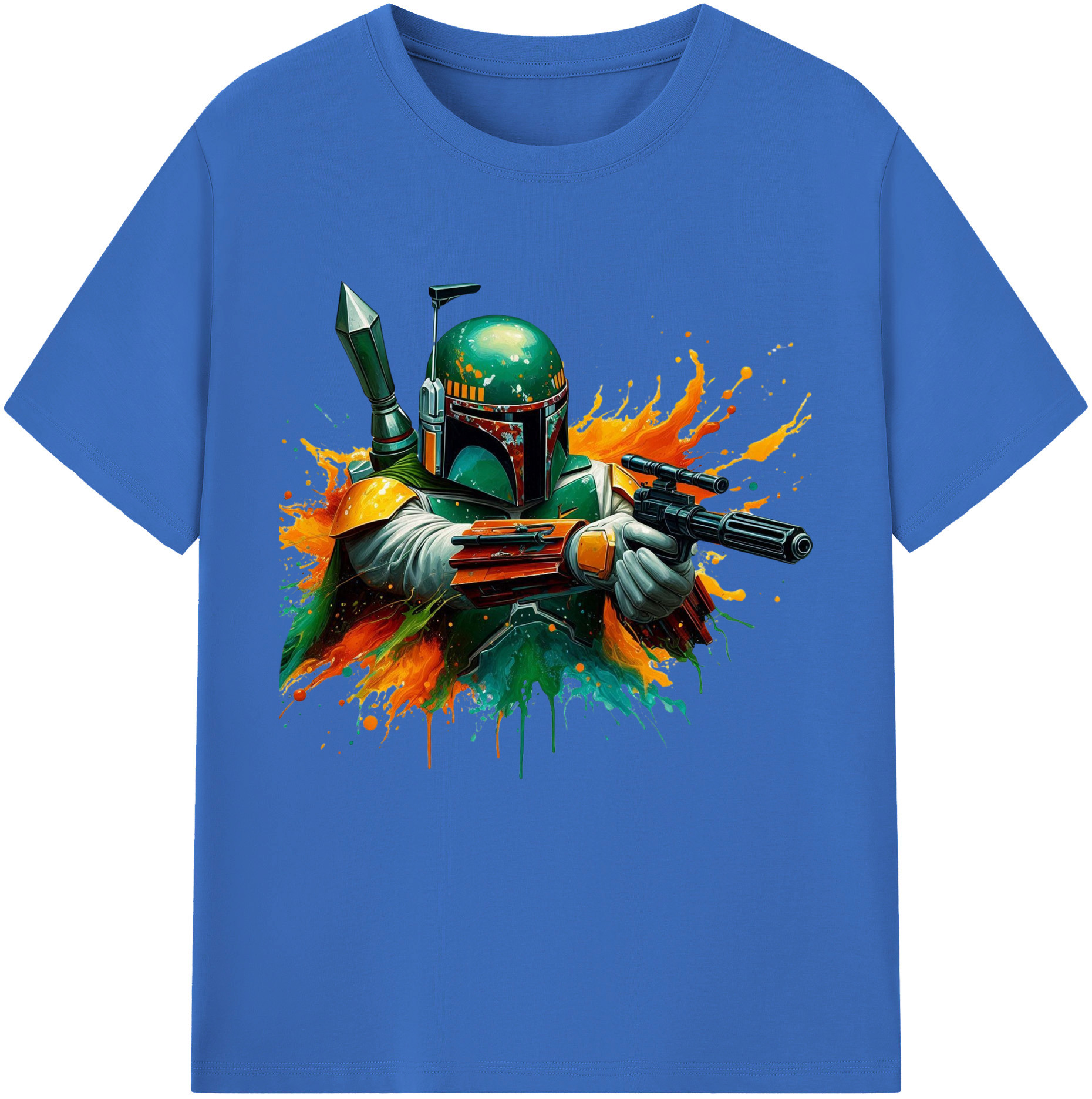 （画像用） スター・ウォーズ Star Wars 綿100％半袖Tシャツ（フロントプリント）