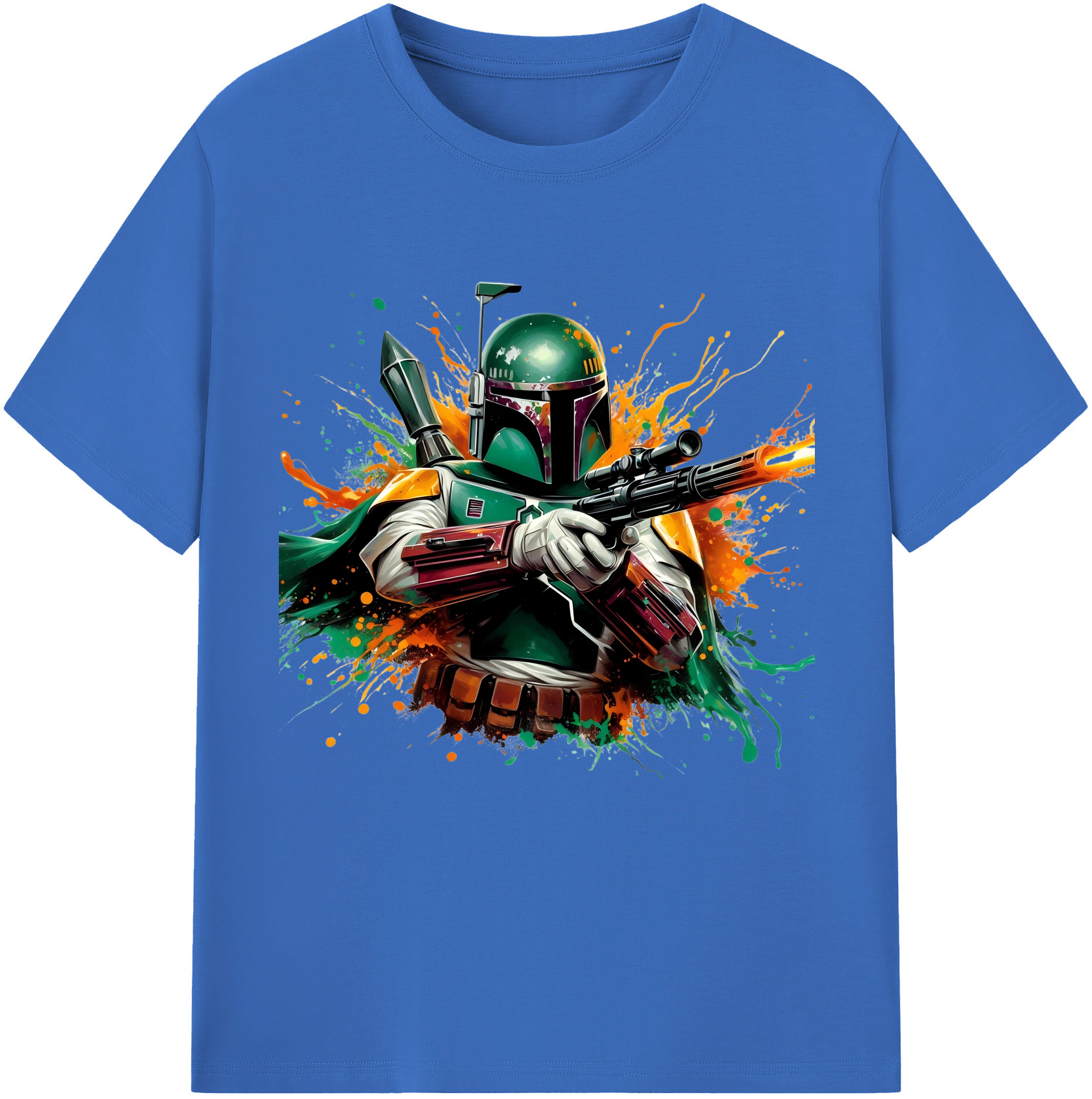 （画像用） スター・ウォーズ Star Wars 綿100％半袖Tシャツ（フロントプリント）