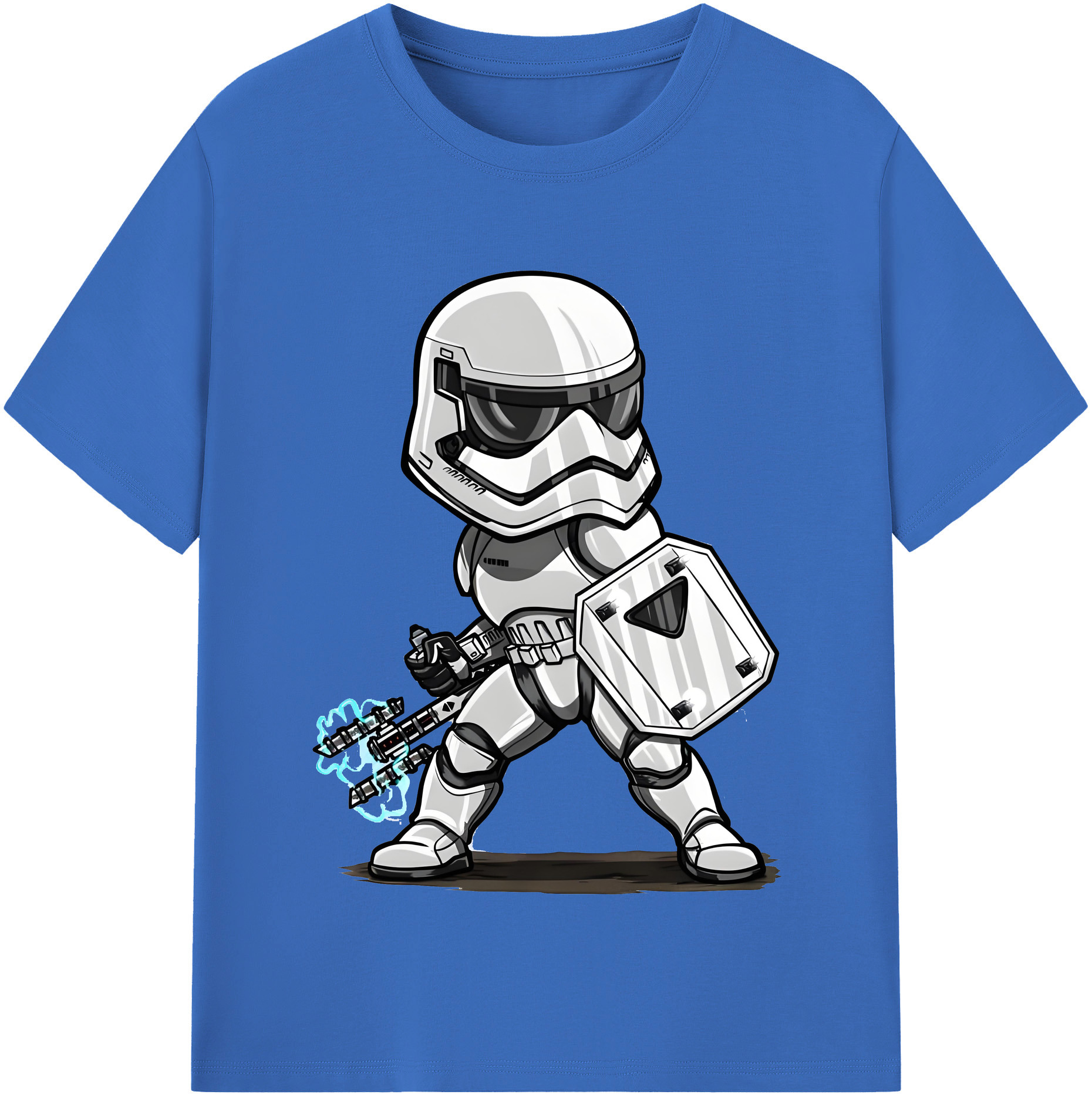 （画像用） スター・ウォーズ Star Wars 綿100％半袖Tシャツ（フロントプリント）