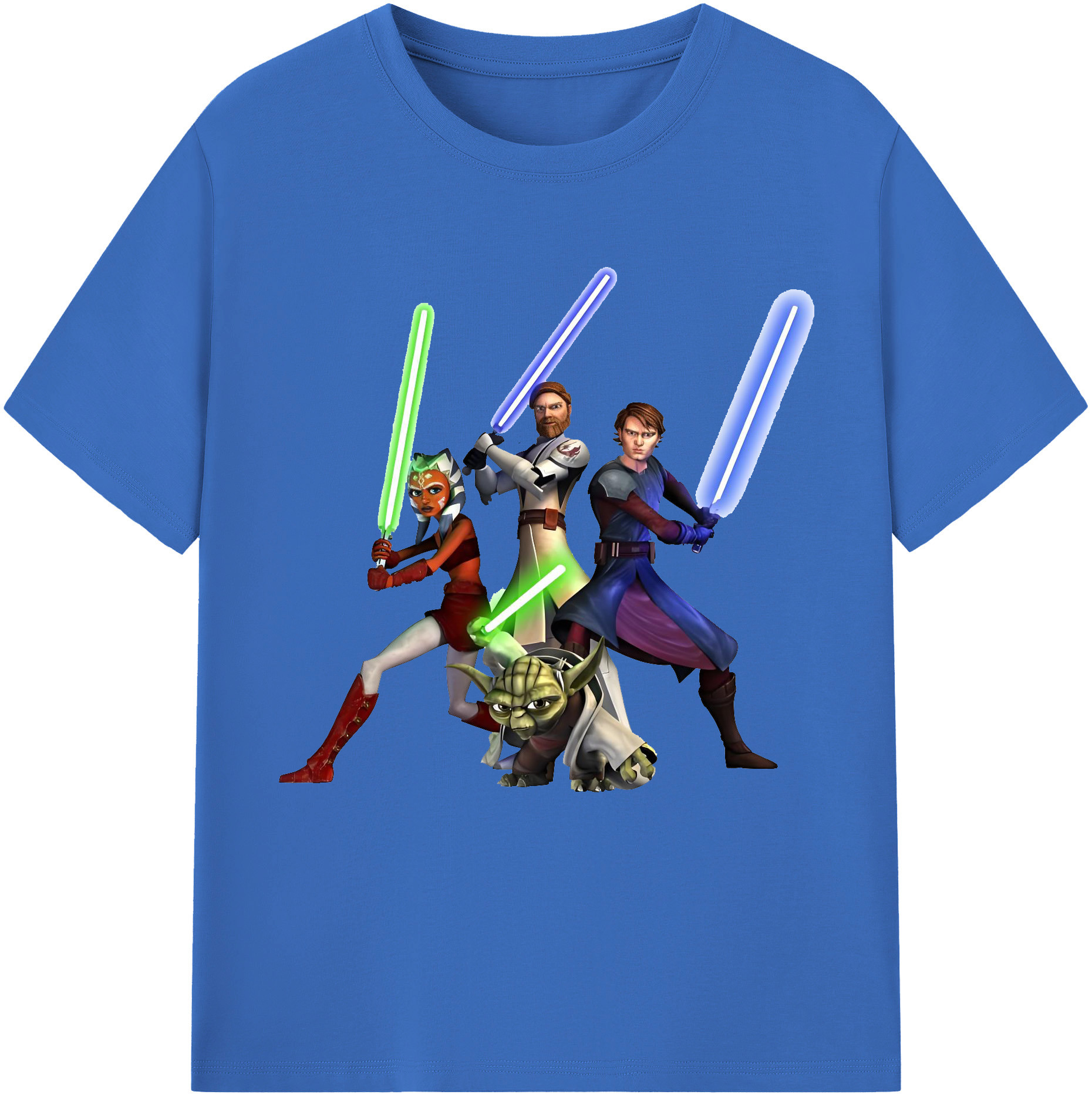 （画像用） スター・ウォーズ Star Wars 綿100％半袖Tシャツ（フロントプリント）