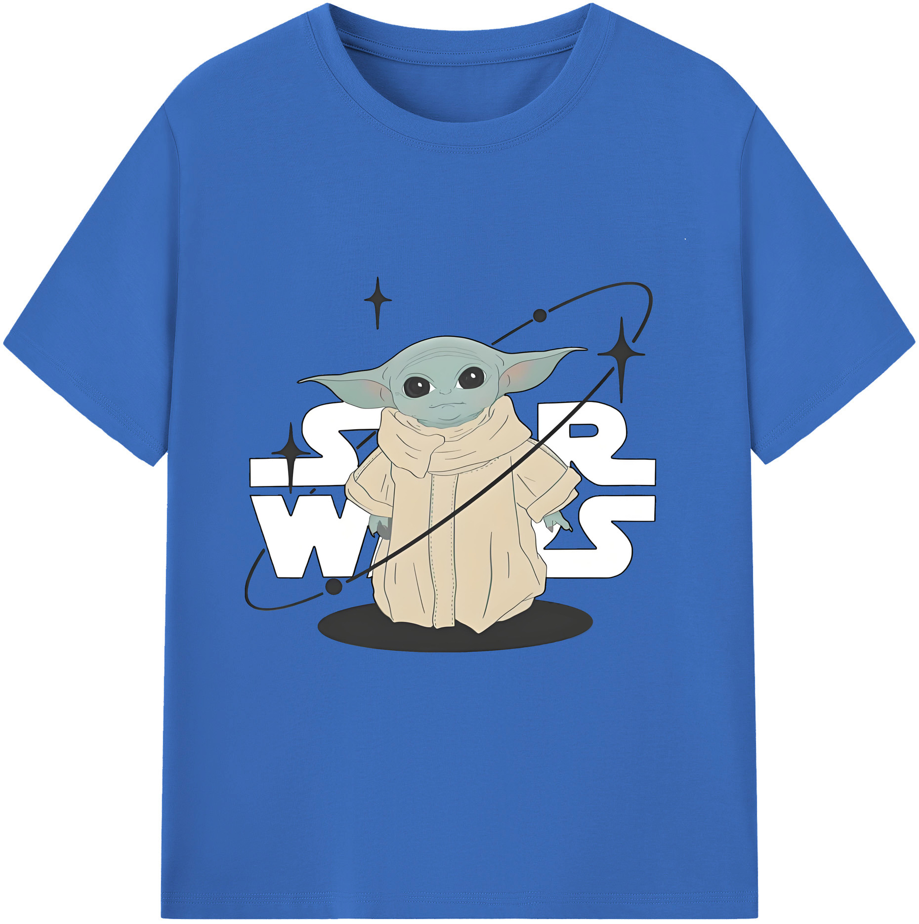 （画像用） スター・ウォーズ Star Wars 綿100％半袖Tシャツ（フロントプリント）
