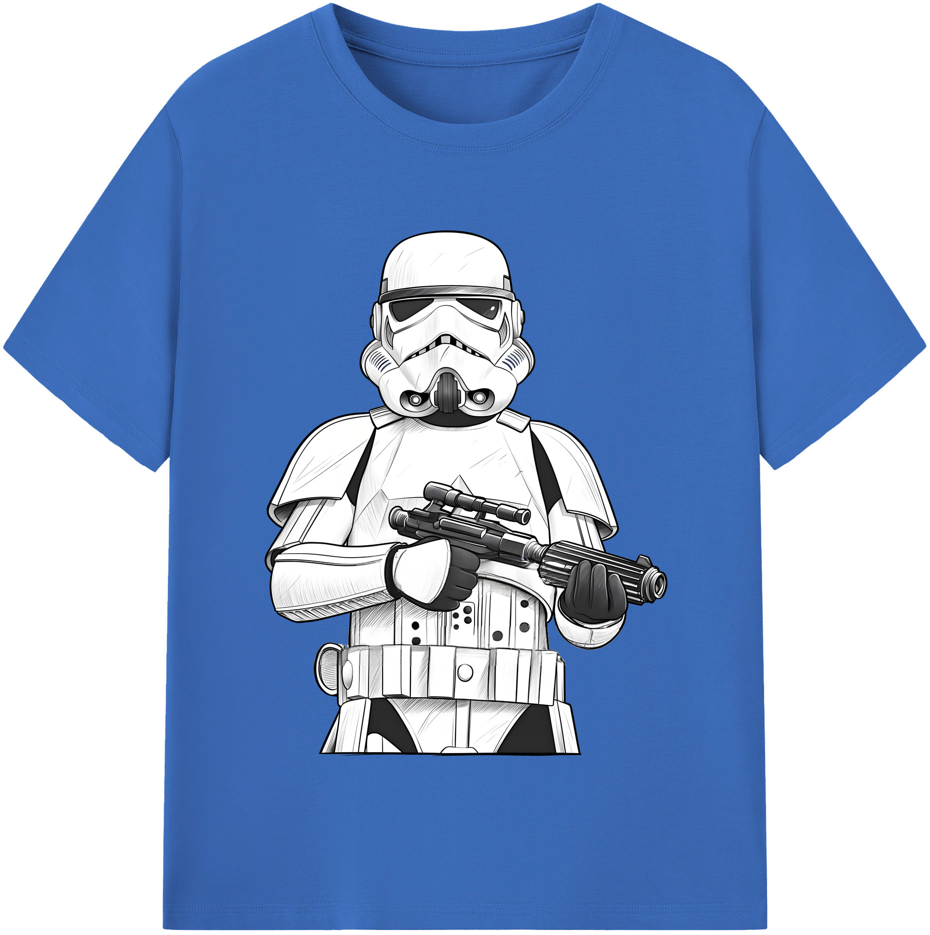 （画像用） スター・ウォーズ Star Wars 綿100％半袖Tシャツ（フロントプリント）