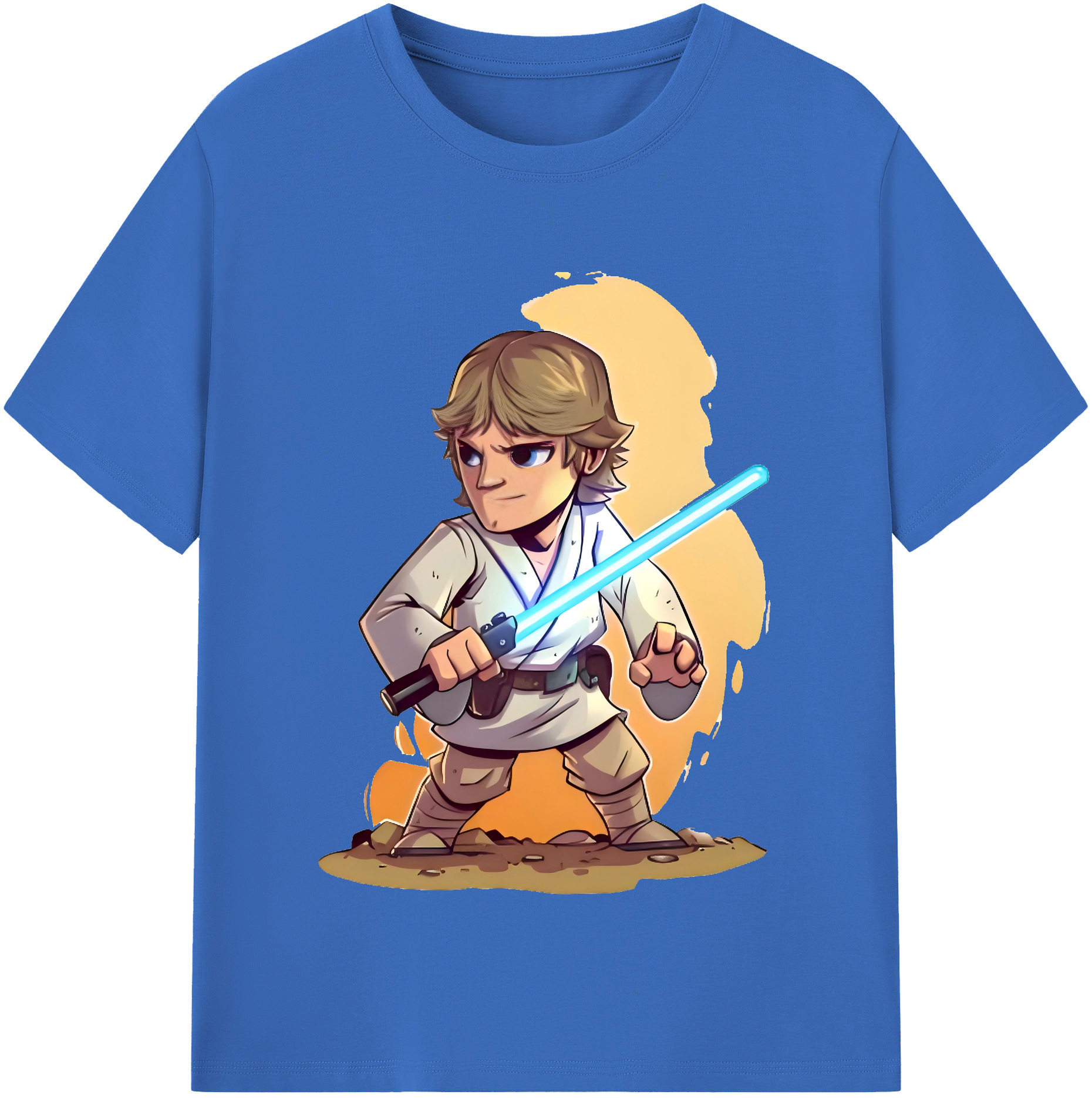 （画像用） スター・ウォーズ Star Wars 綿100％半袖Tシャツ（フロントプリント）