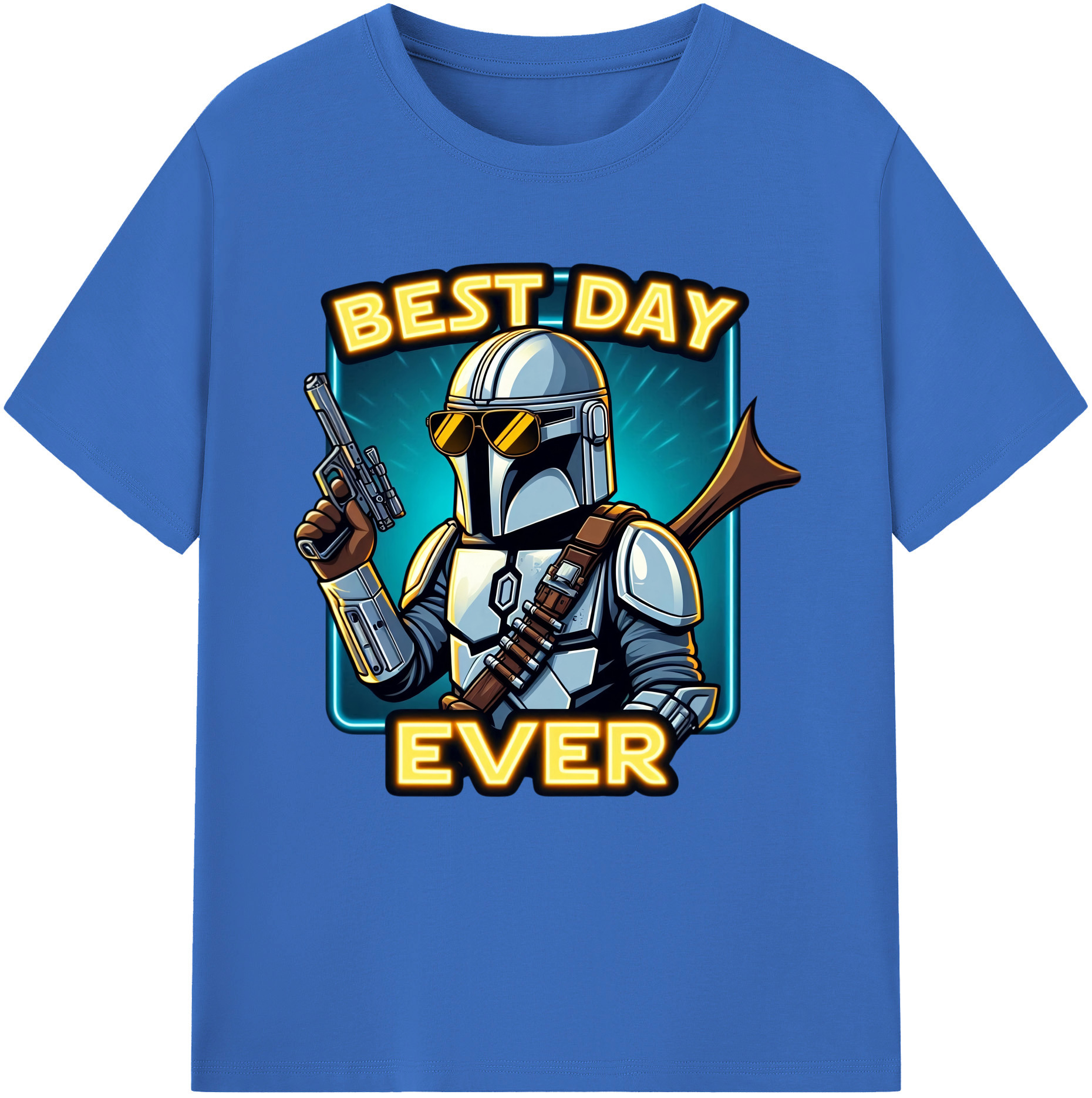 （画像用） スター・ウォーズ Star Wars 綿100％半袖Tシャツ（フロントプリント）