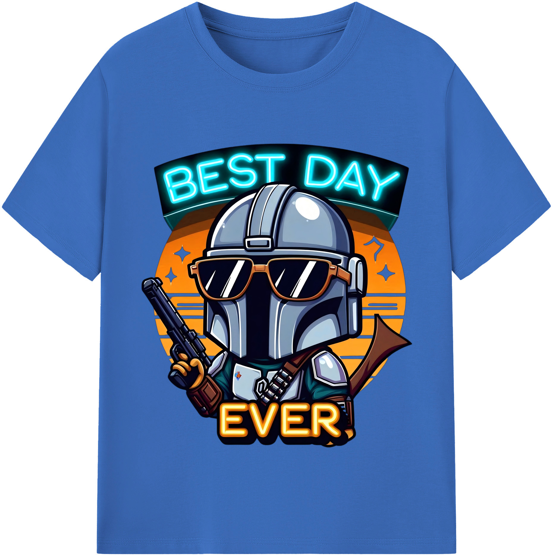 （画像用） スター・ウォーズ Star Wars 綿100％半袖Tシャツ（フロントプリント）
