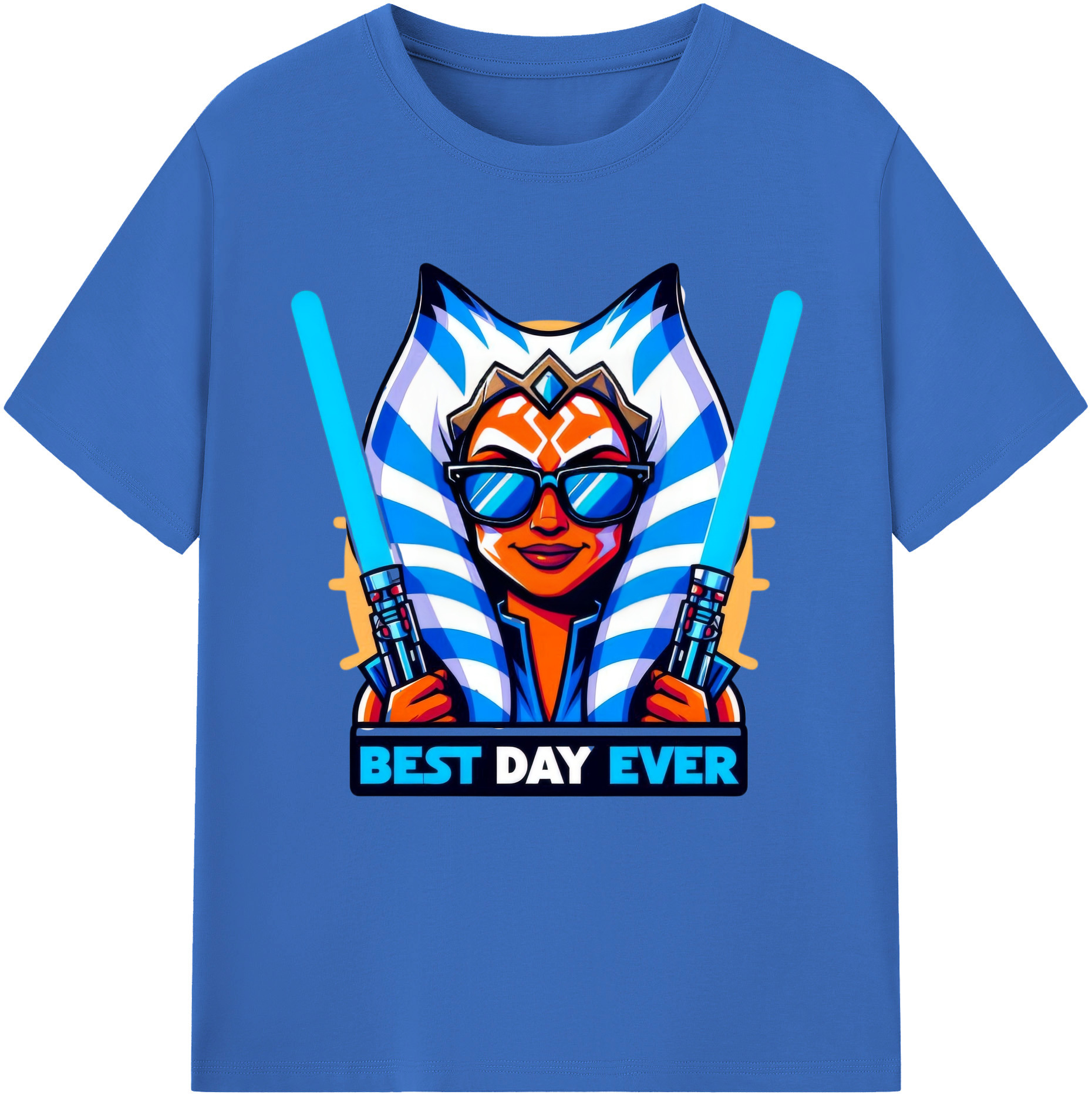 （画像用） スター・ウォーズ Star Wars 綿100％半袖Tシャツ（フロントプリント）