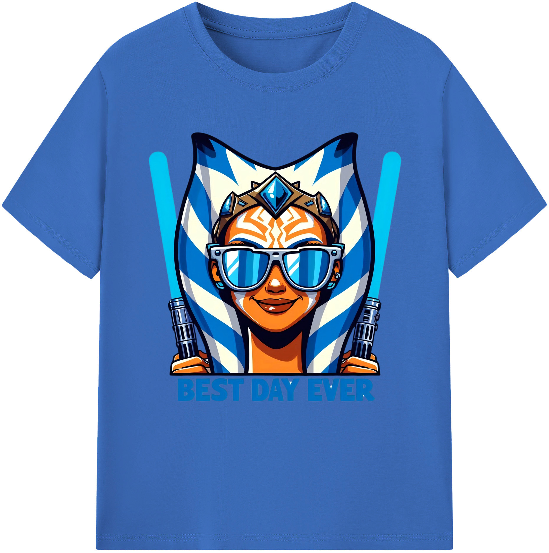 （画像用） スター・ウォーズ Star Wars 綿100％半袖Tシャツ（フロントプリント）