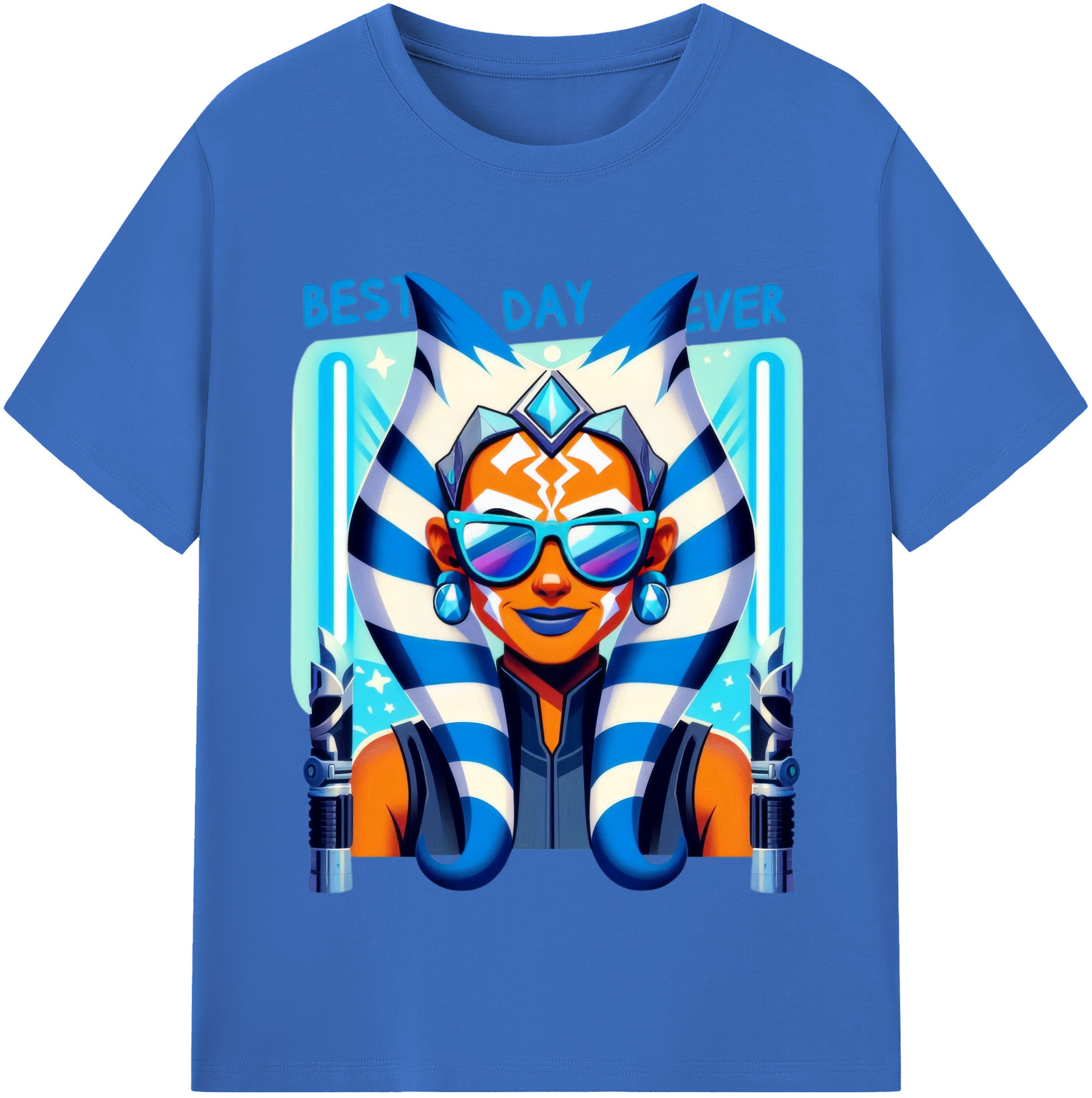 （画像用） スター・ウォーズ Star Wars 綿100％半袖Tシャツ（フロントプリント）