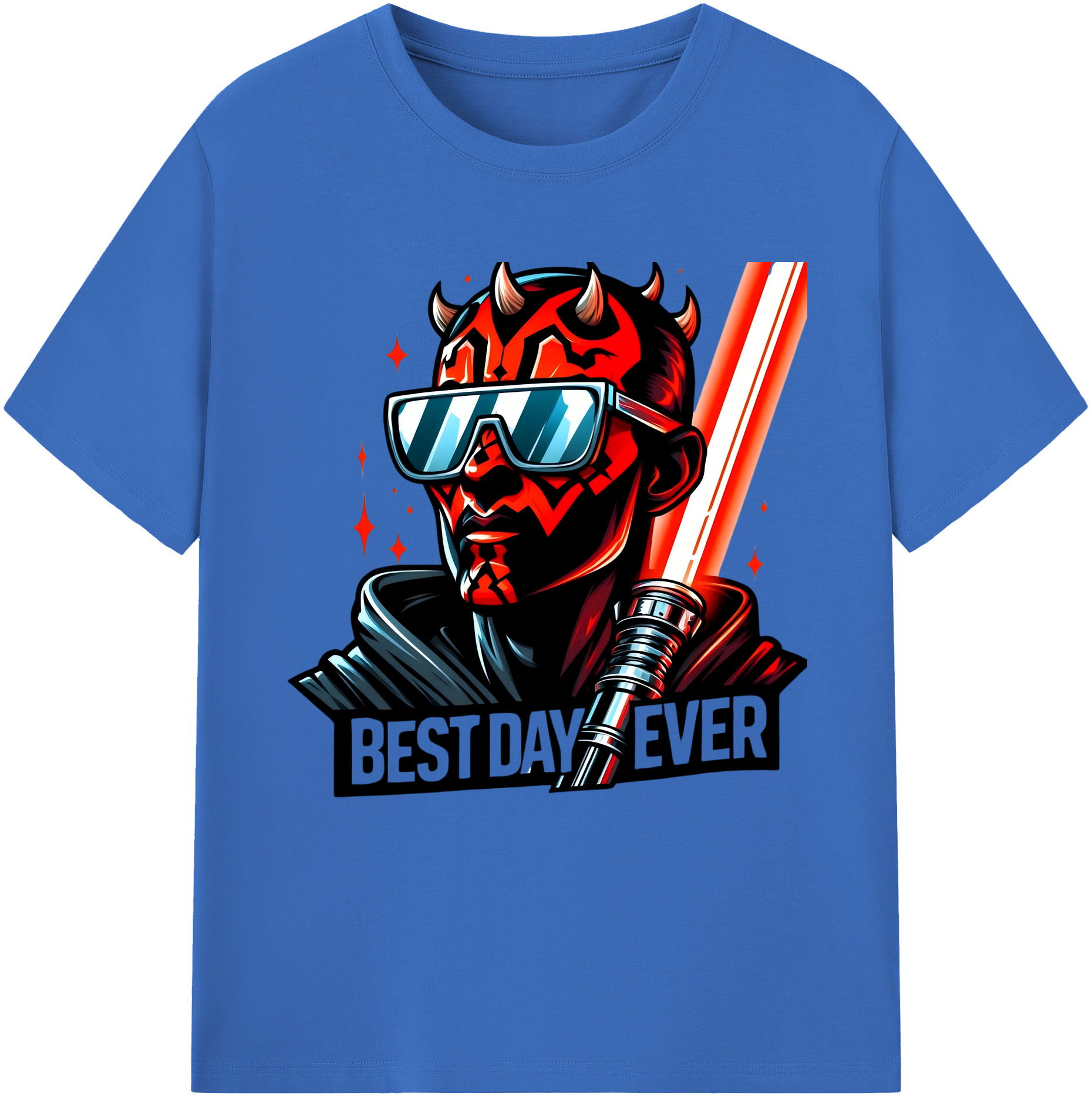 （画像用） スター・ウォーズ Star Wars 綿100％半袖Tシャツ（フロントプリント）