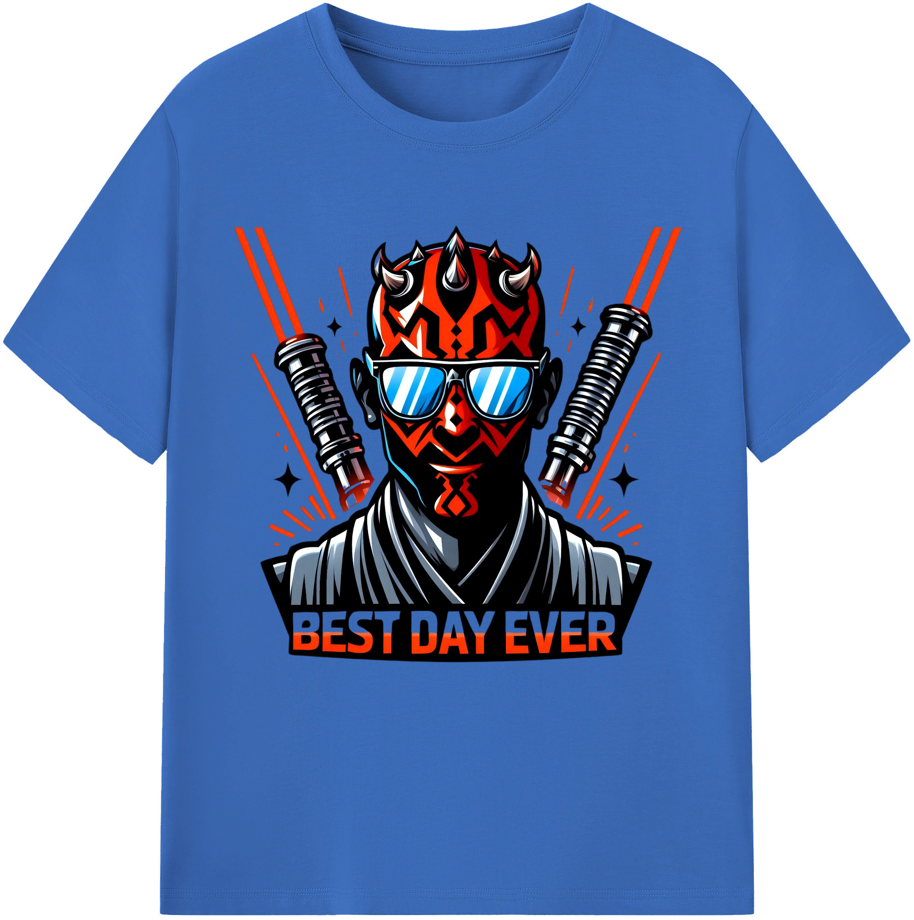 （画像用） スター・ウォーズ Star Wars 綿100％半袖Tシャツ（フロントプリント）