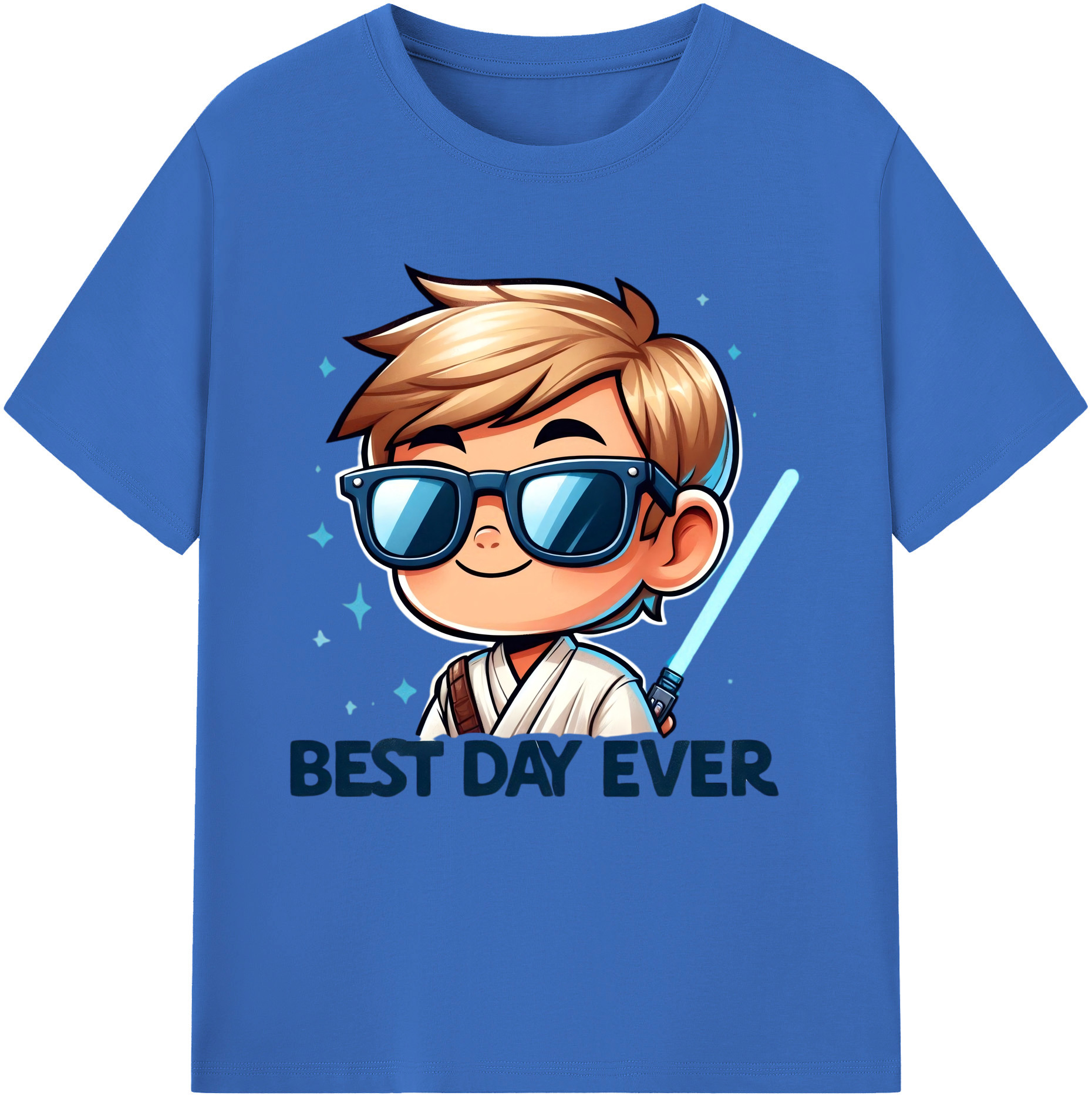 （画像用） スター・ウォーズ Star Wars 綿100％半袖Tシャツ（フロントプリント）