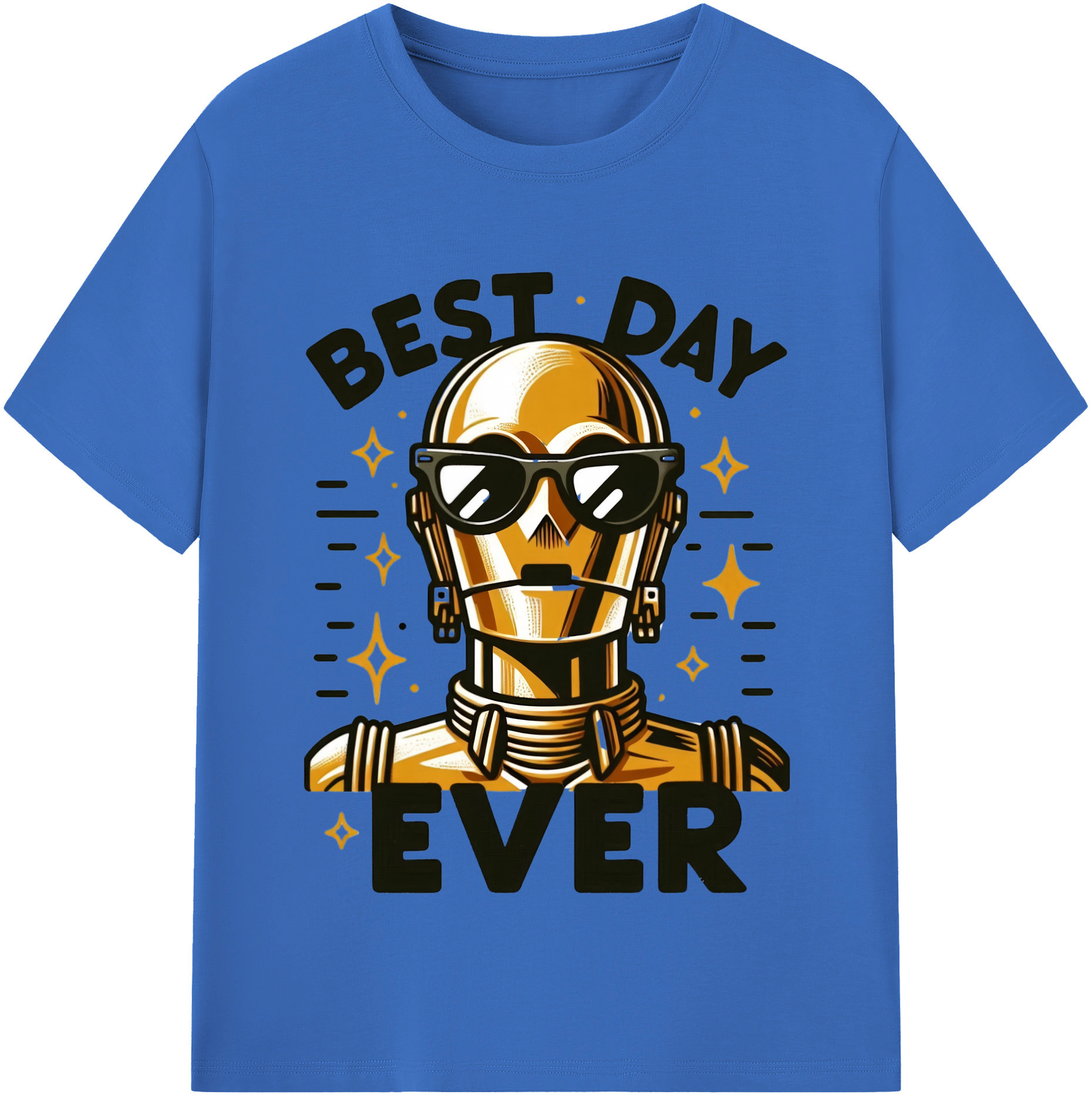 （画像用） スター・ウォーズ Star Wars 綿100％半袖Tシャツ（フロントプリント）