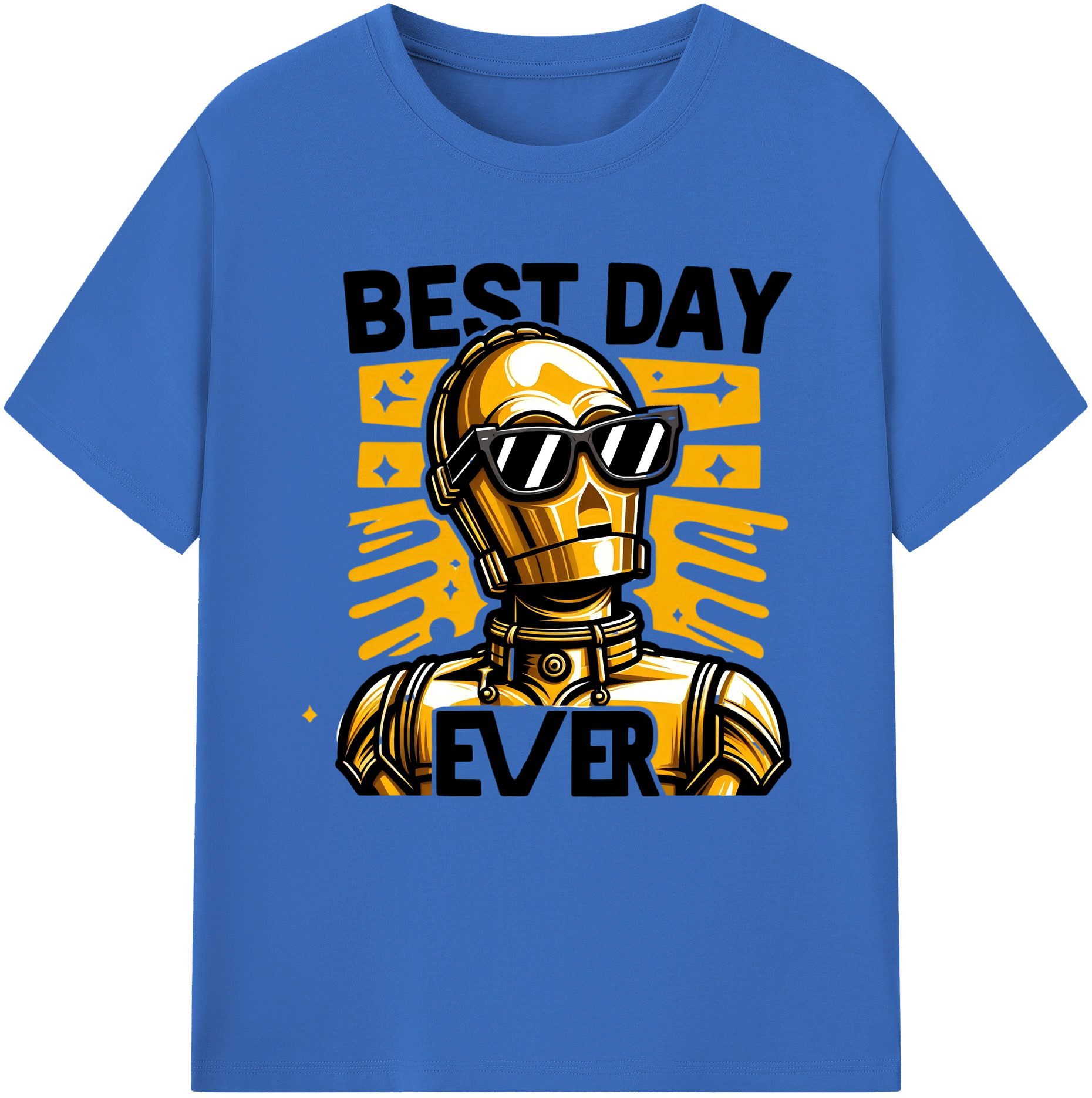 （画像用） スター・ウォーズ Star Wars 綿100％半袖Tシャツ（フロントプリント）